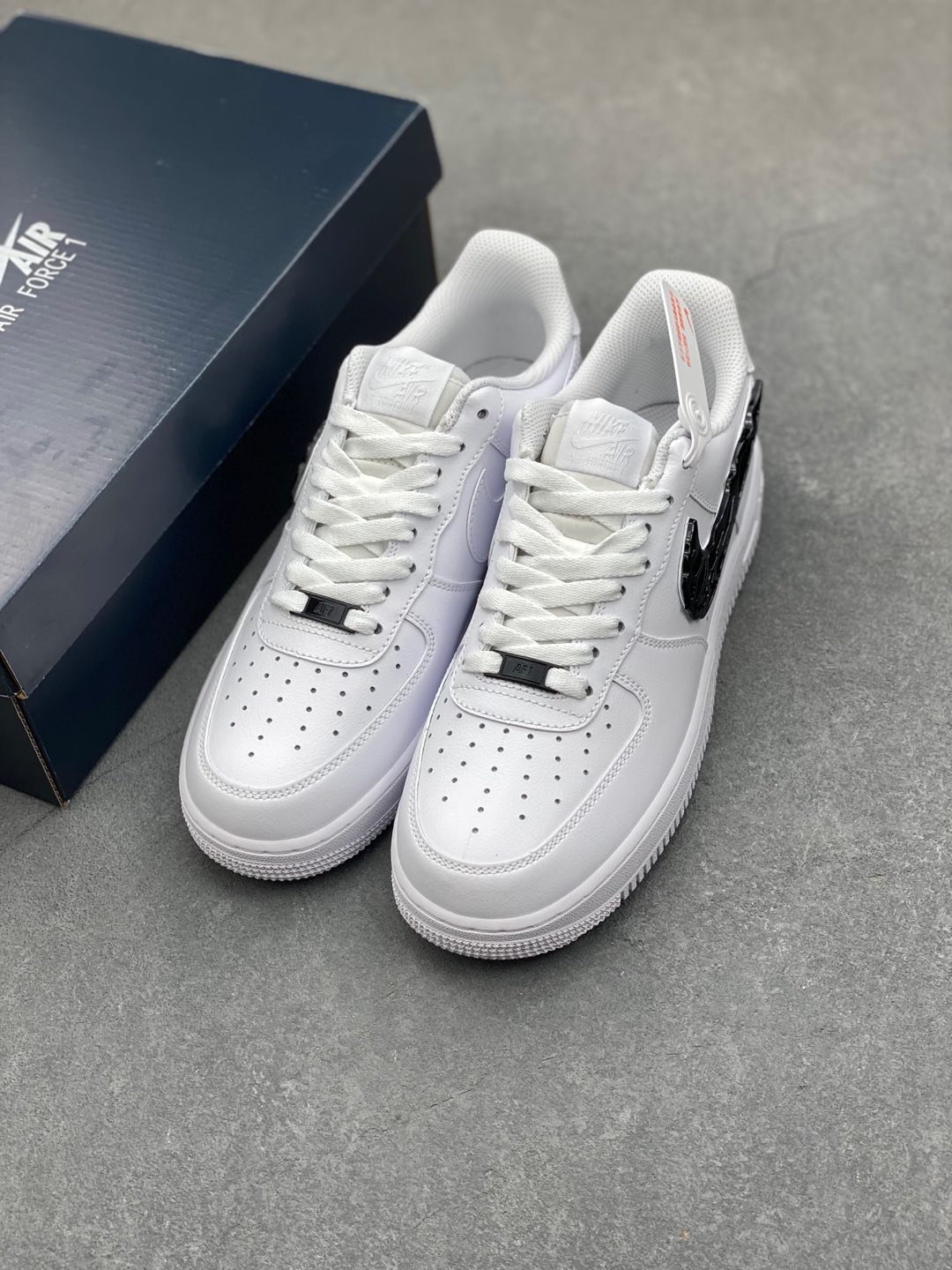 Nike Air Force 1 Low White Black Casual Sneakers IF1686-101 9 i1735590219662 1229 0 7