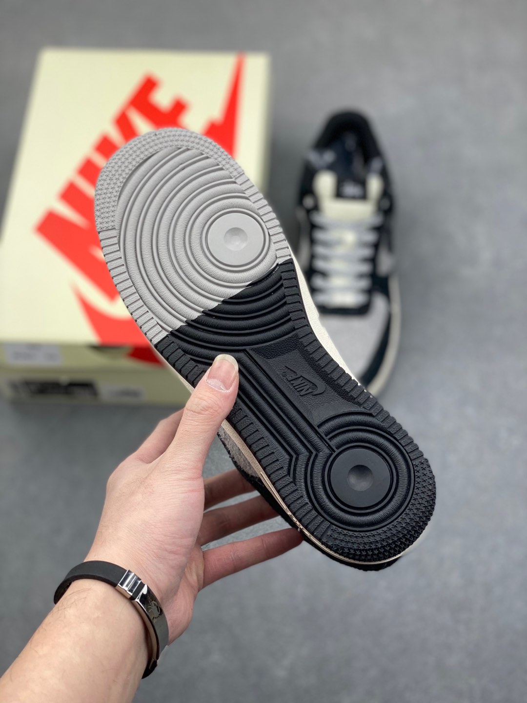 Nike Air Force 1 '07 Low Stussy Collab Black/Grey, Limited Edition Shoes 7 i1735590486140 3307 0 5