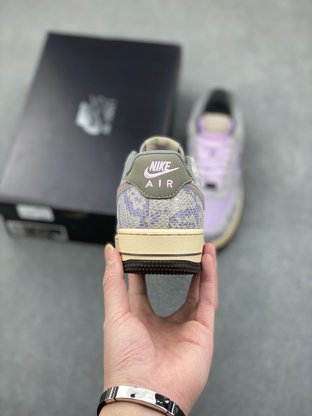 Nike Air Force 1 Low 'Purple Snake Skin' HF2898-500, Premium Comfort Shoes 5 i1735667274520 1098 0 3