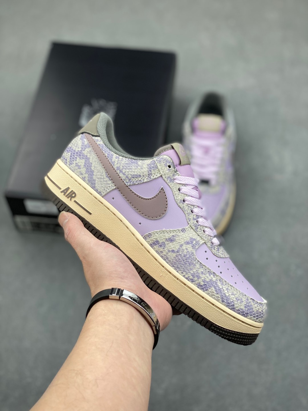 Nike Air Force 1 Low 'Purple Snake Skin' HF2898-500, Premium Comfort Shoes 2 i1735667274660 7631 0 0