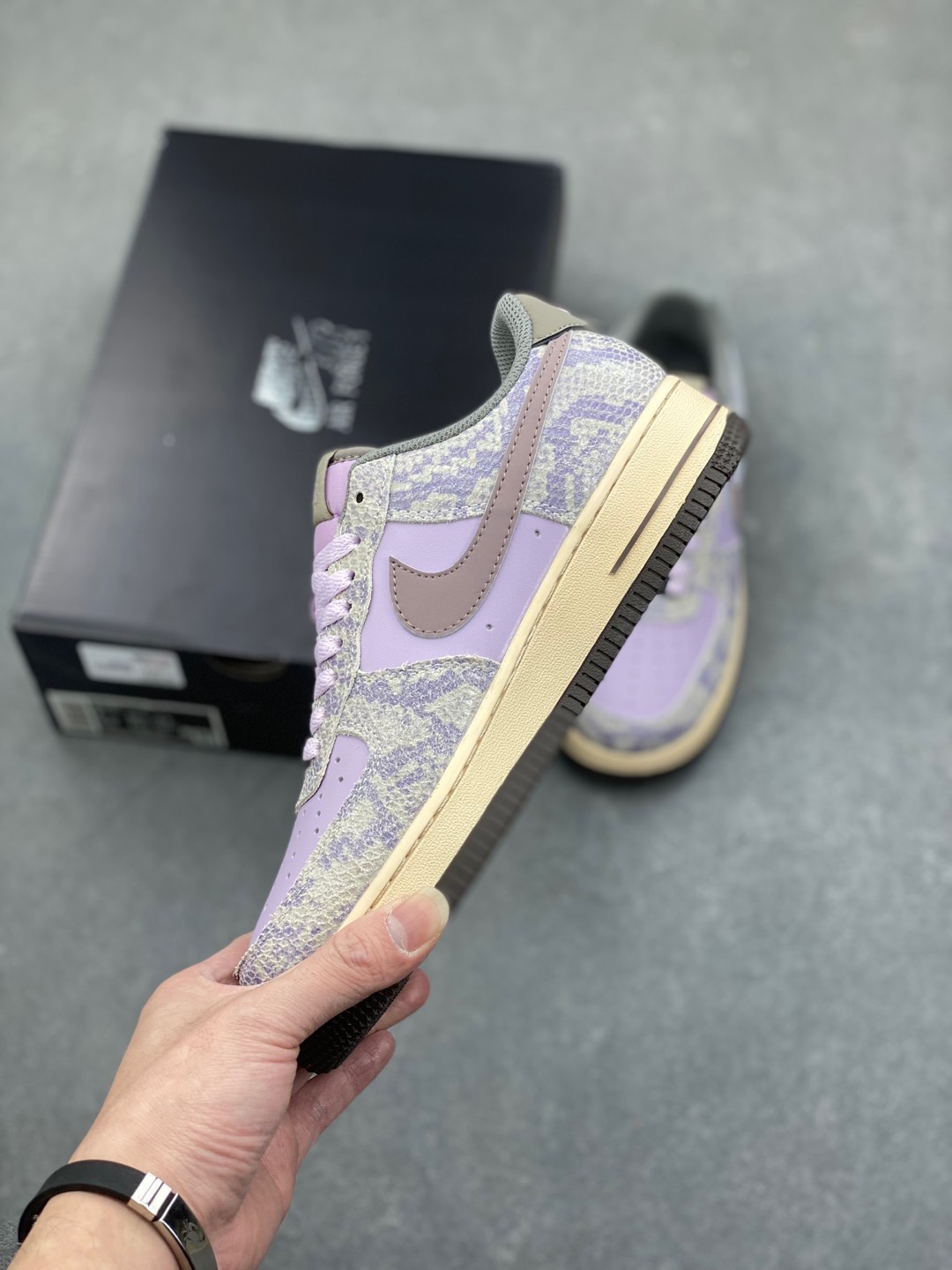 Nike Air Force 1 Low 'Purple Snake Skin' HF2898-500, Premium Comfort Shoes 4 i1735667275133 8441 0 2