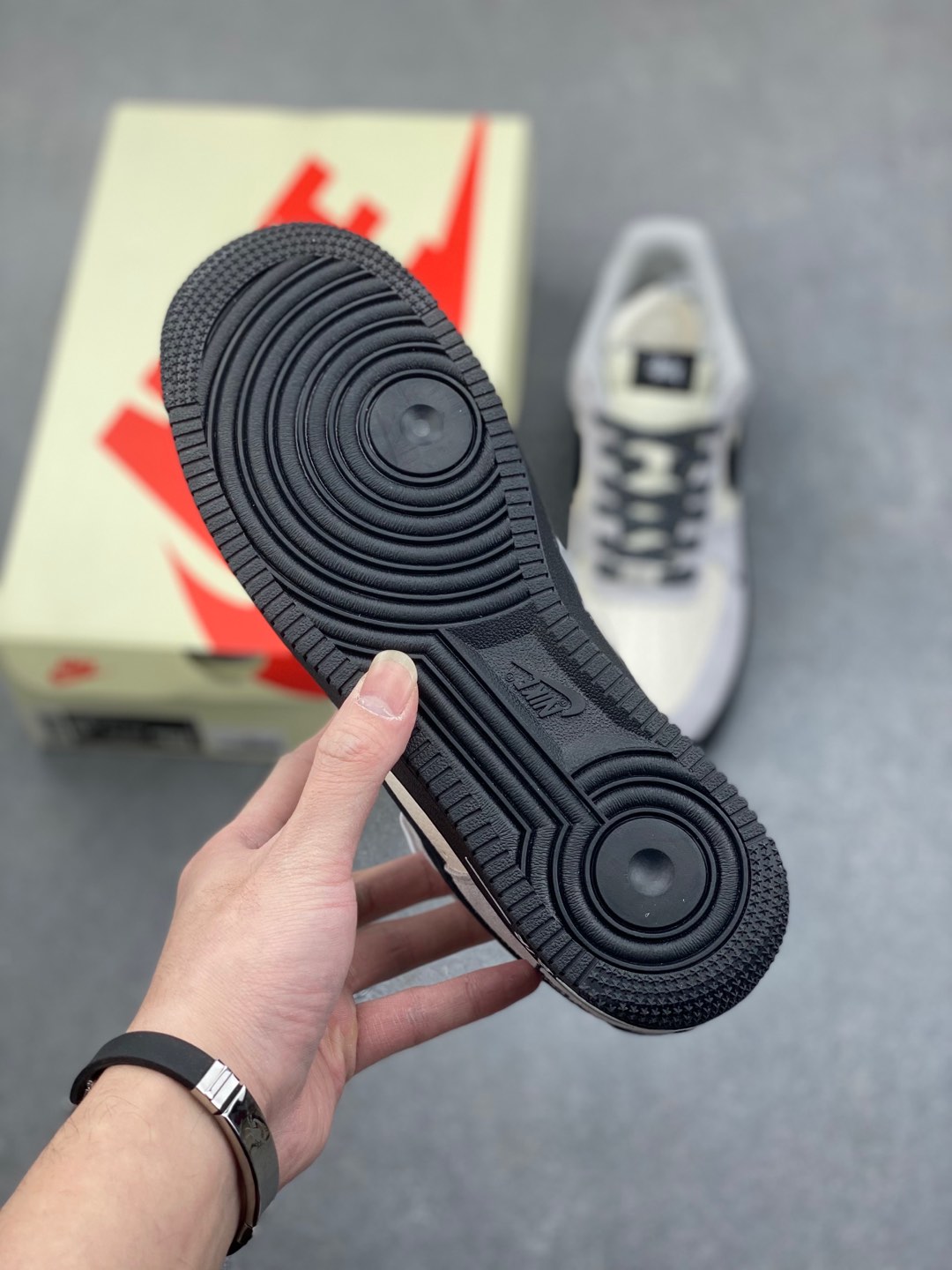 Nike Air Force 1 '07 Low Stussy Collab Sneakers - Black Sole Limited Edition 7 i1735667906066 5954 0 5
