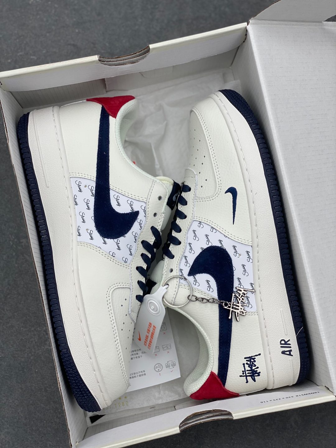 Nike Air Force 1 Low x Stussy Custom Sneakers - Limited Edition 10 i1735668596378 2335 0 8