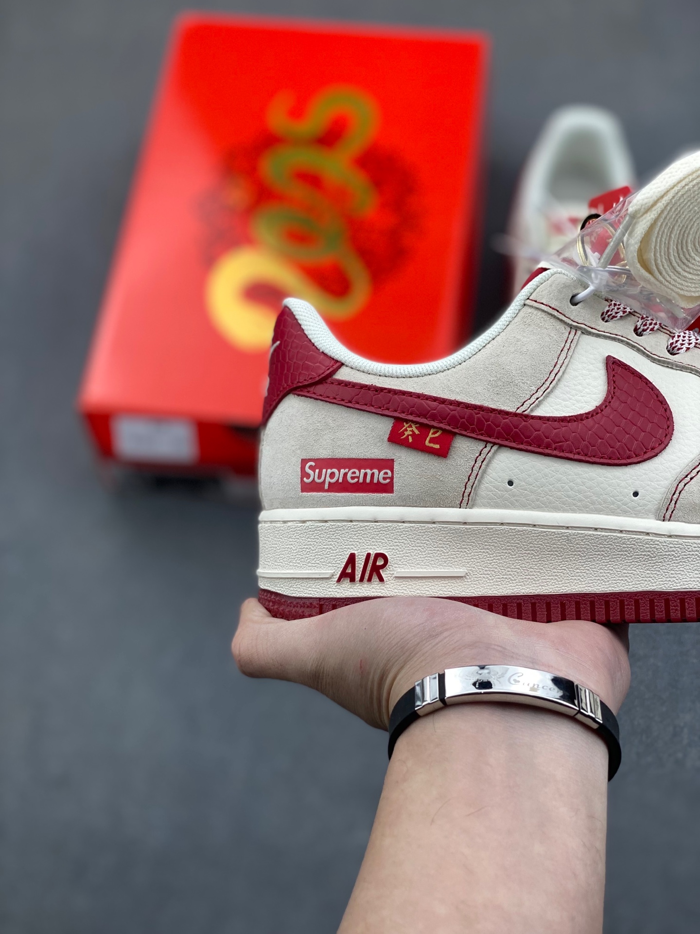 Nike Air Force 1 '07 Low Supreme Collab - Snake Year Limited Edition 6 i1736318061985 6744 0 4