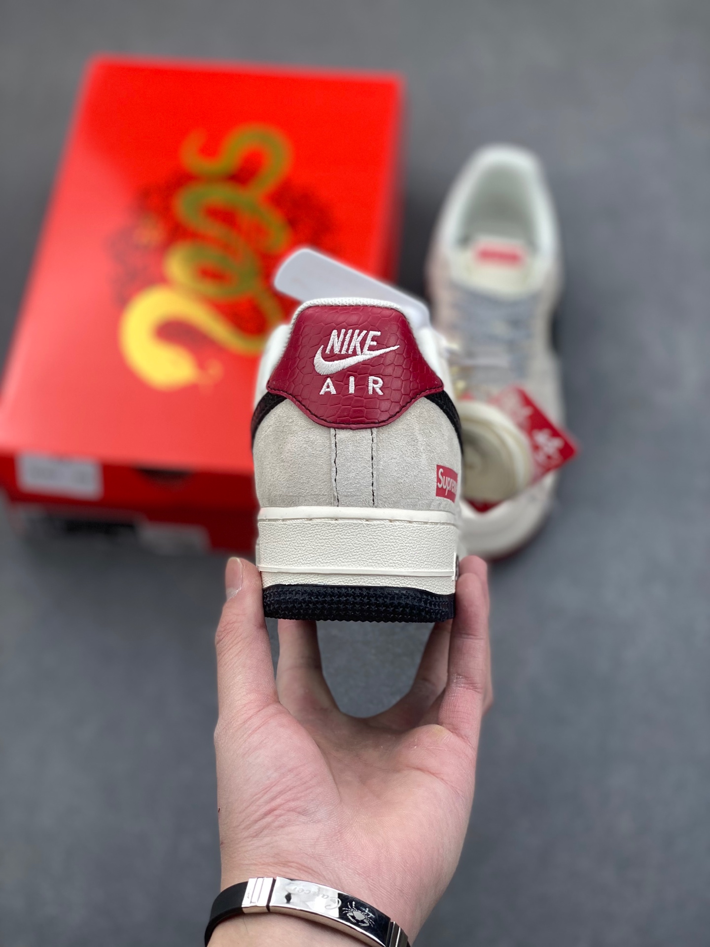 Nike Air Force 1 '07 Low Supreme Collab Black Snake - Limited Edition 5 i1736449619018 6660 0 3