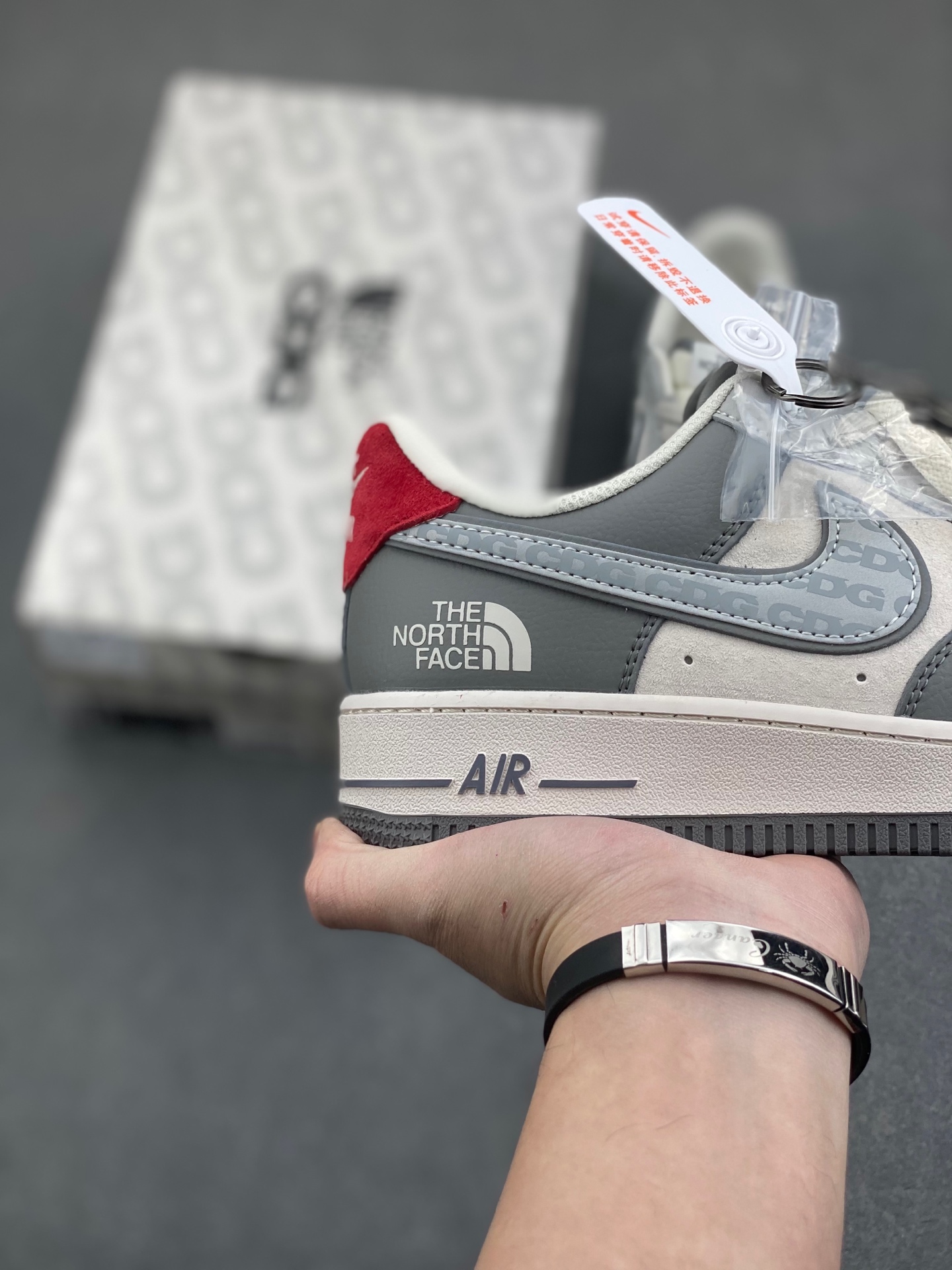 Nike Air Force 1 '07 Low The North Face CDG Gray Sneakers 6 i1736452283276 4363 0 4