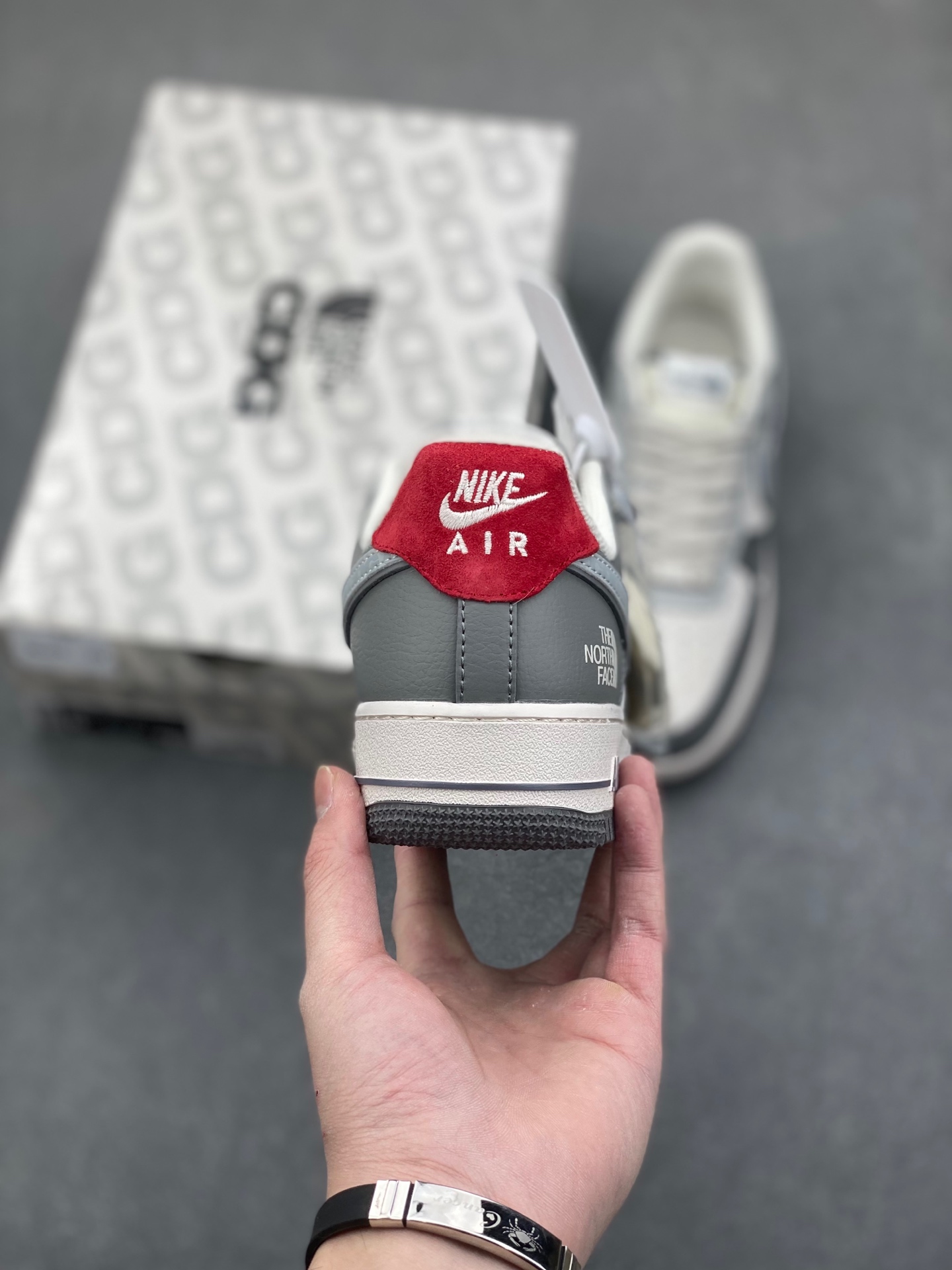 Nike Air Force 1 '07 Low The North Face CDG Gray Sneakers 5 i1736452283520 7692 0 3