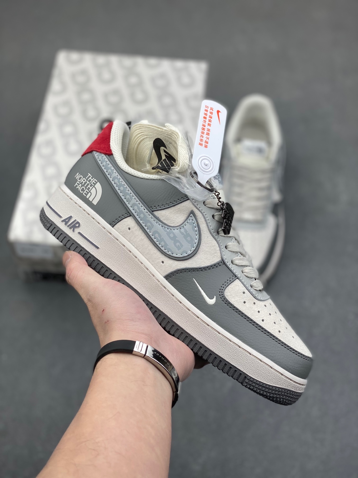Nike Air Force 1 '07 Low The North Face CDG Gray Sneakers 2 i1736452284992 2161 0 0
