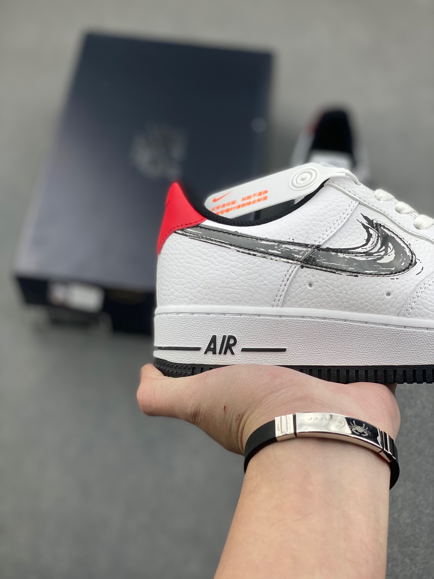 Nike Air Force 1 '07 Low White/Black/Red DA4657-100 Men's Sneakers 6 i1736452444013 6047 0 4