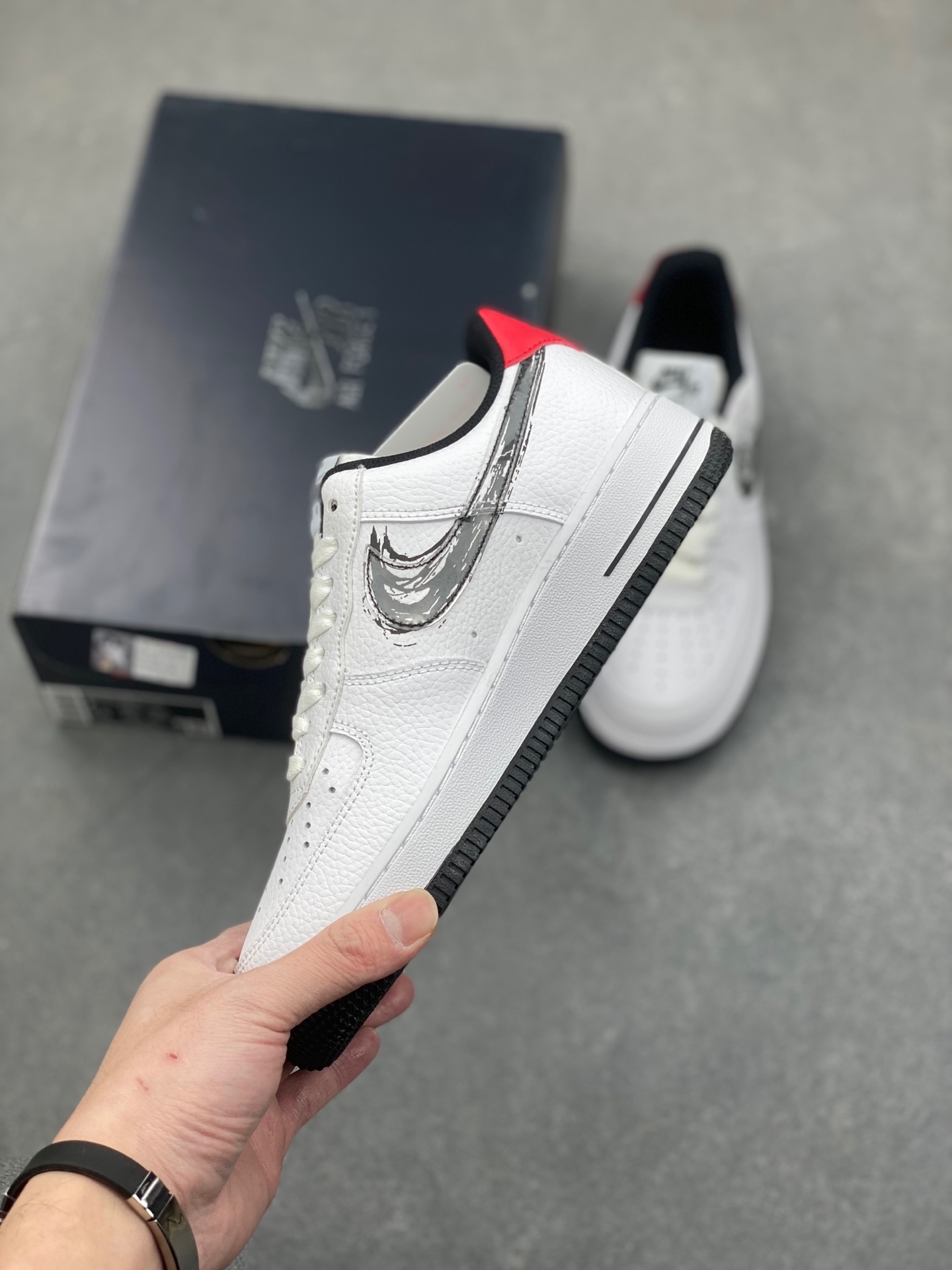 Nike Air Force 1 '07 Low White/Black/Red DA4657-100 Men's Sneakers 4 i1736452445020 8176 0 2
