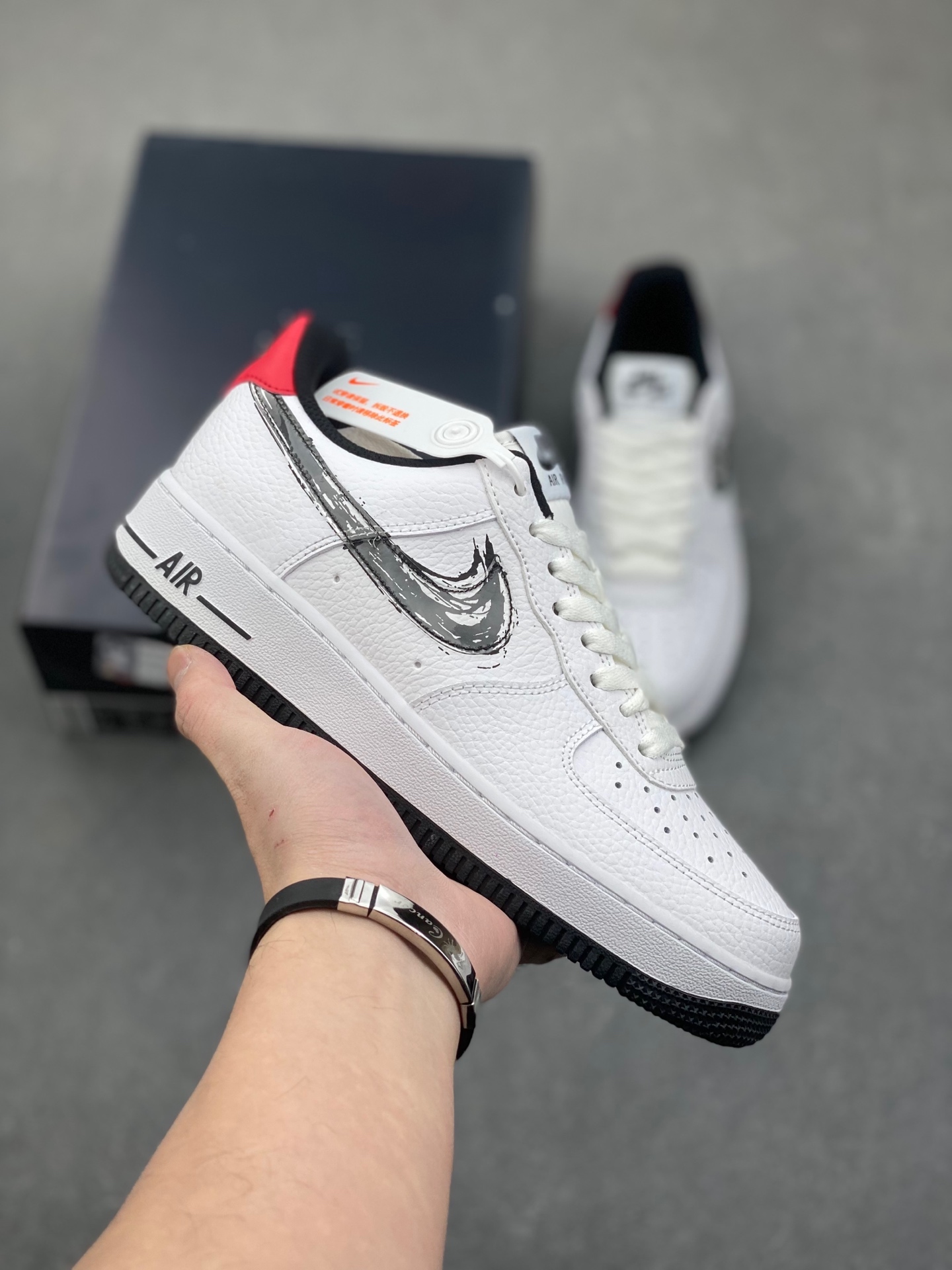 Nike Air Force 1 '07 Low White/Black/Red DA4657-100 Men's Sneakers 2 i1736452445831 8634 0 0