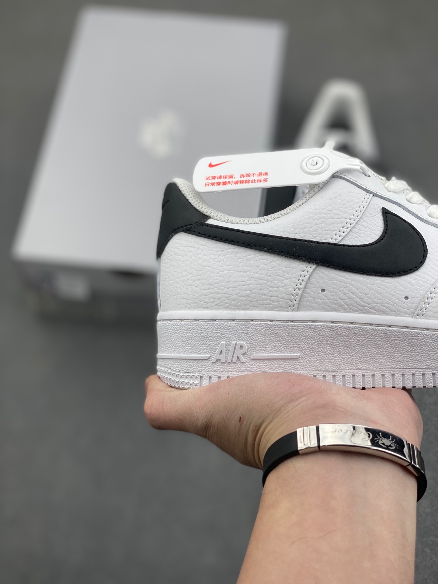 Nike Air Force 1 '07 Low White/Black Classic Sneakers - Size 36 to 45 6 i1736452507163 4919 0 4