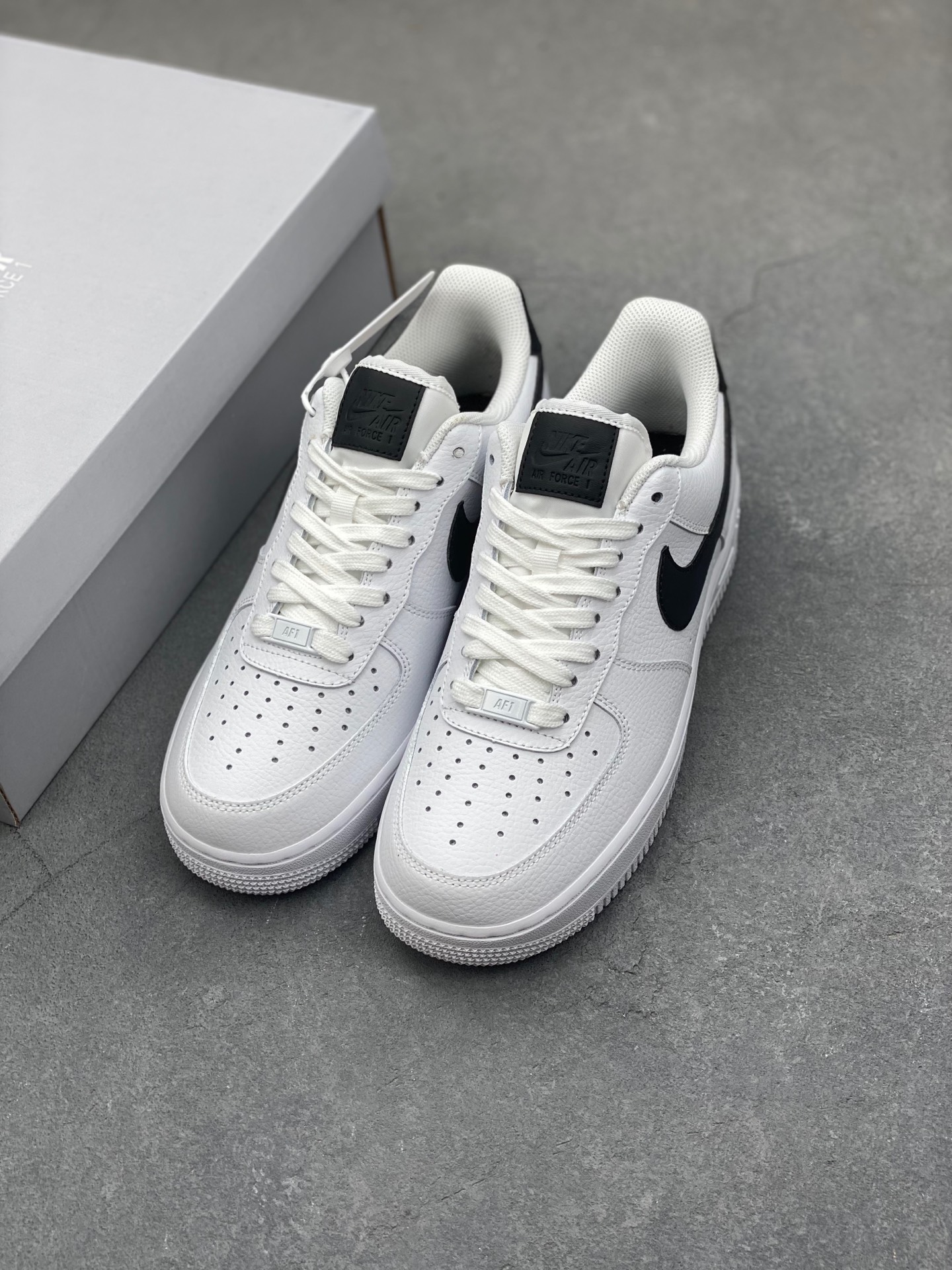 Nike Air Force 1 '07 Low White/Black Classic Sneakers - Size 36 to 45 9 i1736452507917 9365 0 7