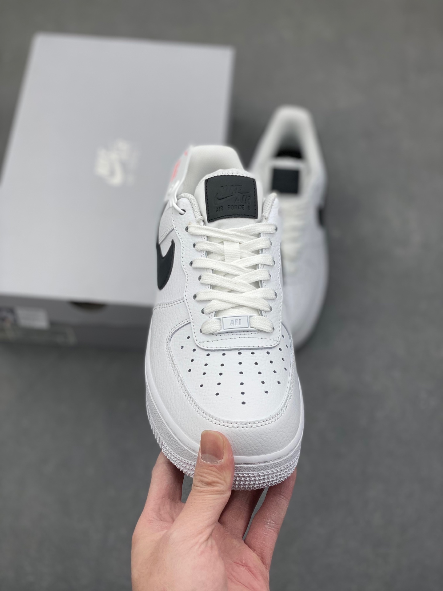 Nike Air Force 1 '07 Low White/Black Classic Sneakers - Size 36 to 45 3 i1736452508680 4351 0 1