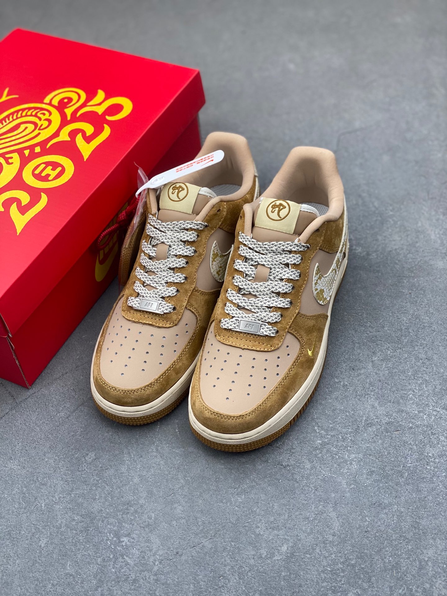 Nike Air Force 1 '07 Low Stussy 'Year of the Snake' Limited Edition 9 i1736543194633 4190 0 7