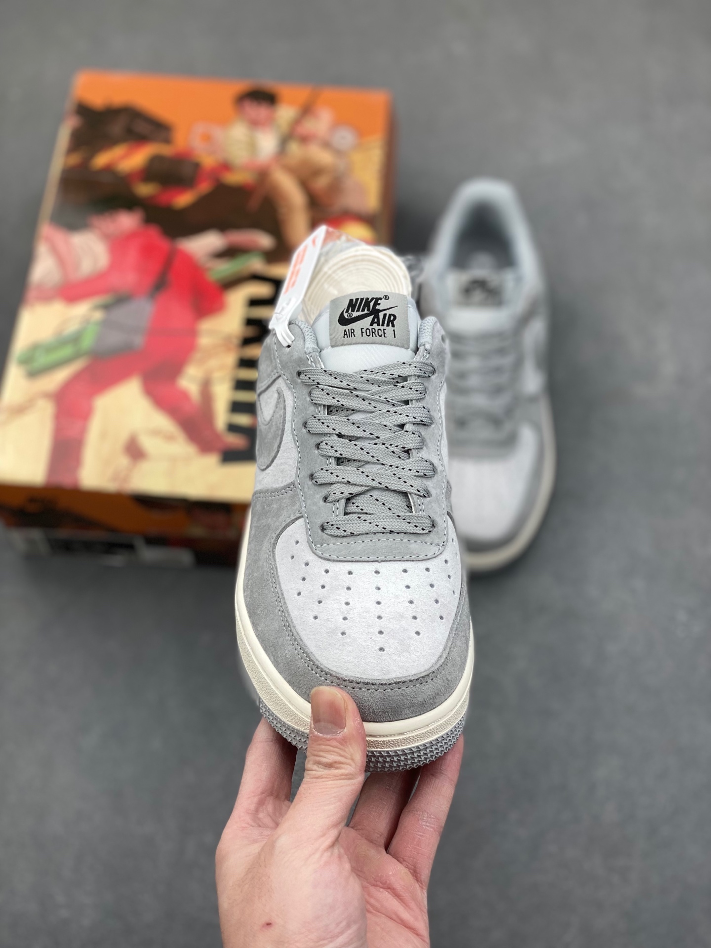 Nike Air Force 1 '07 Low Grey Suede Casual Sneakers DG3966-823 3 i1736543524162 2970 0 1