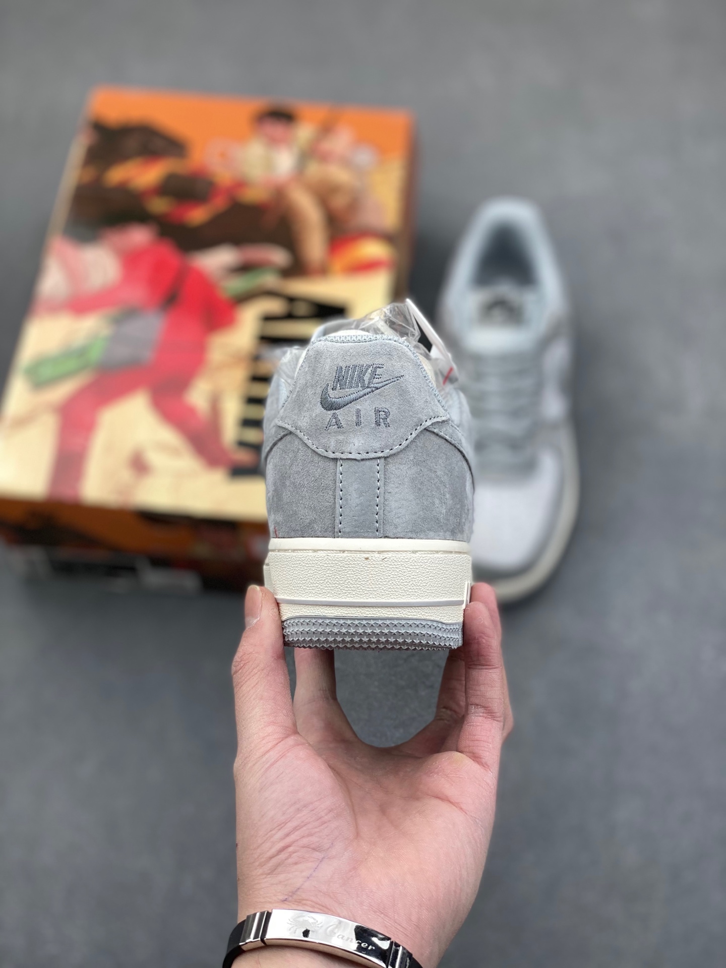 Nike Air Force 1 '07 Low Grey Suede Casual Sneakers DG3966-823 5 i1736543524422 5637 0 3