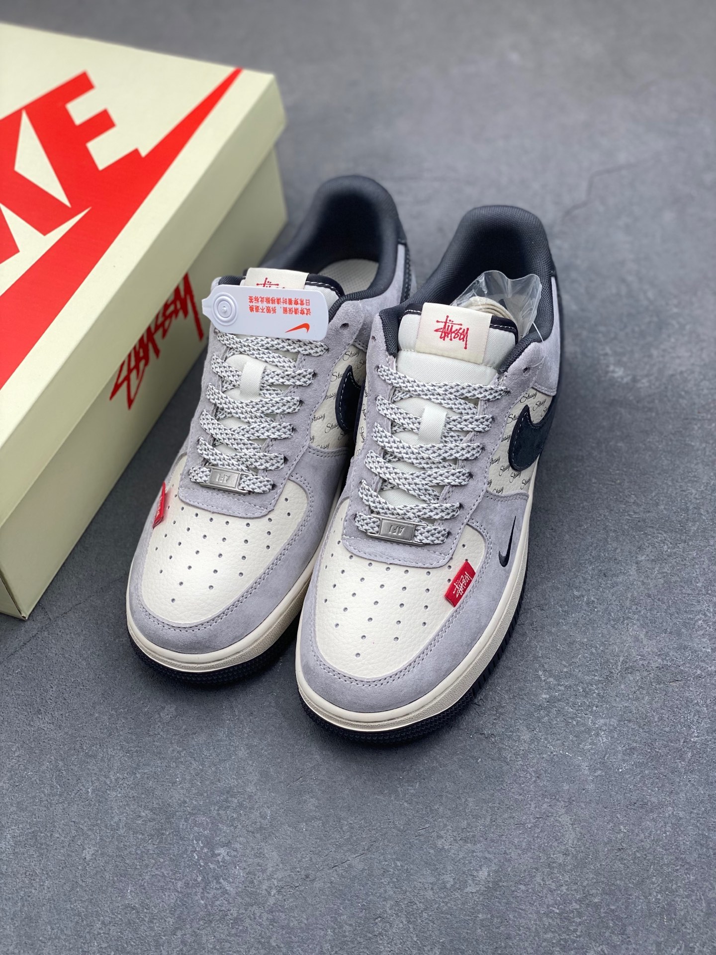 Nike Air Force 1 '07 Low Stüssy Collab Sneakers Limited Edition 9 i1736564901725 3434 0 7