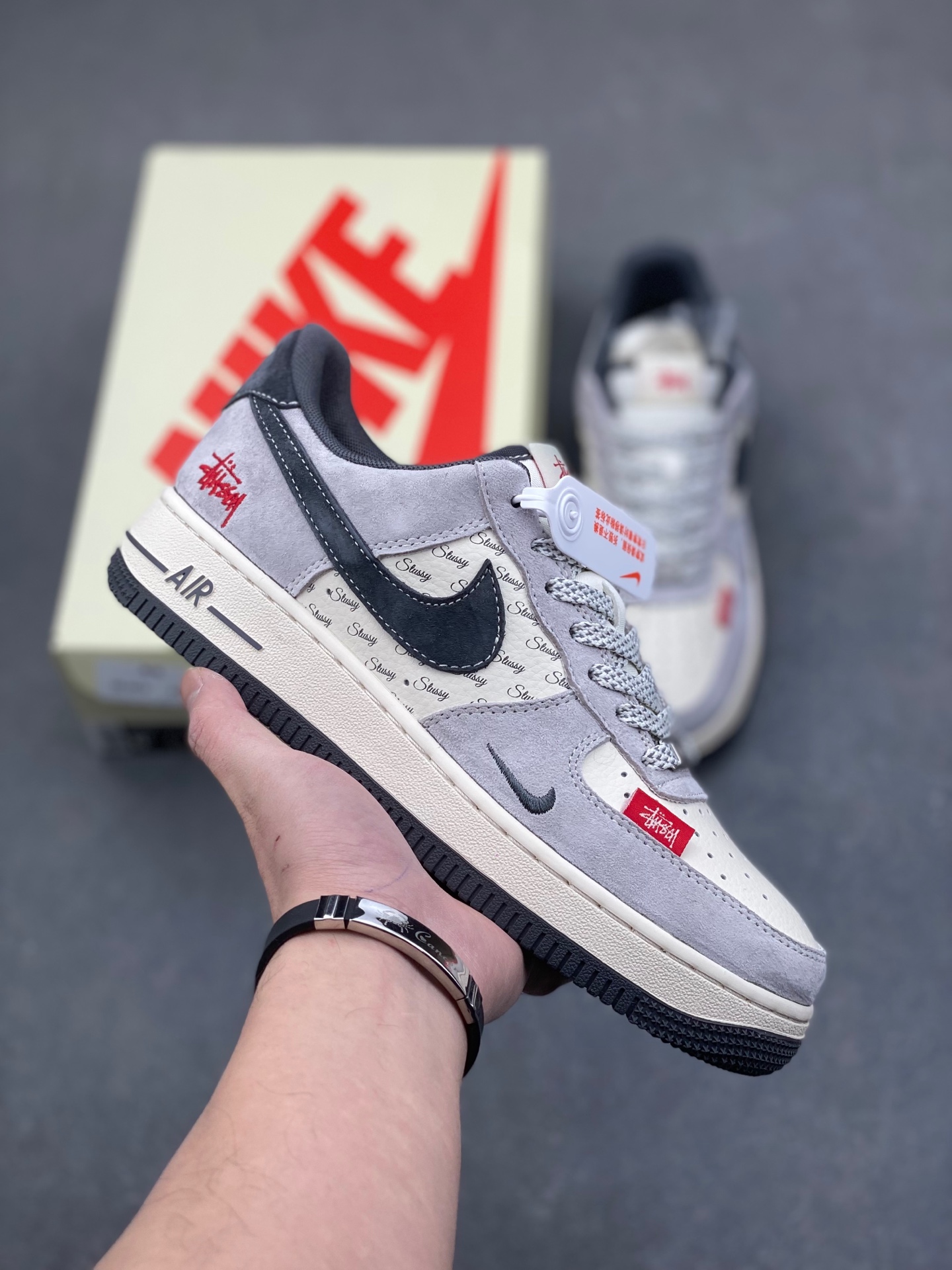 Nike Air Force 1 '07 Low Stüssy Collab Sneakers Limited Edition 2 i1736564901725 4415 0 0