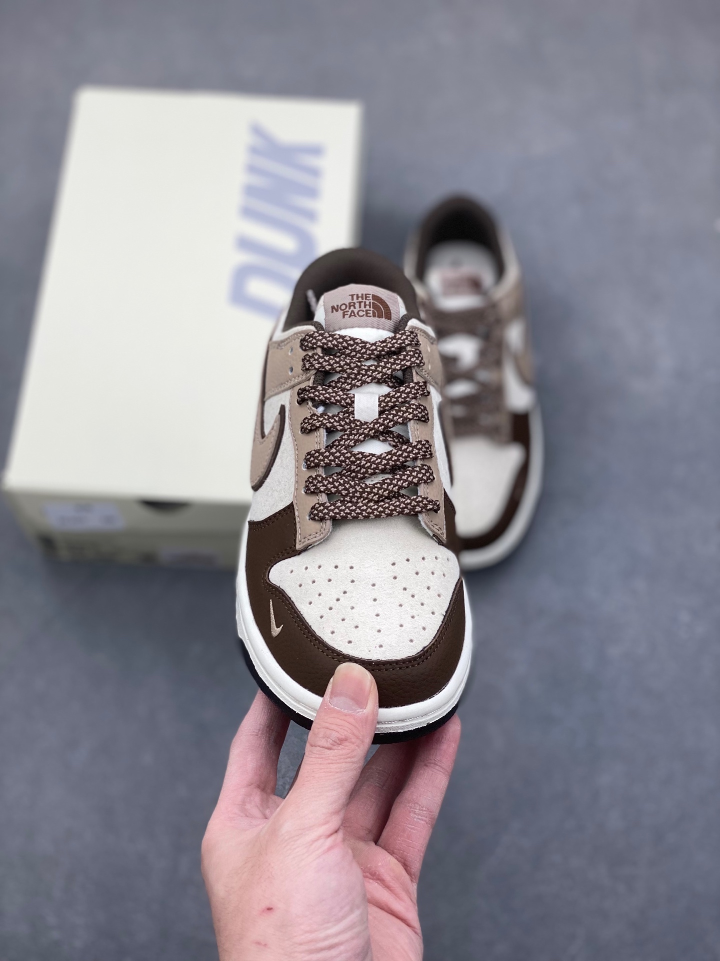 Nike SB Dunk Low x The North Face Brown Coffee Sneakers DJ2024-090XK 3 i1736567666303 9930 0 1