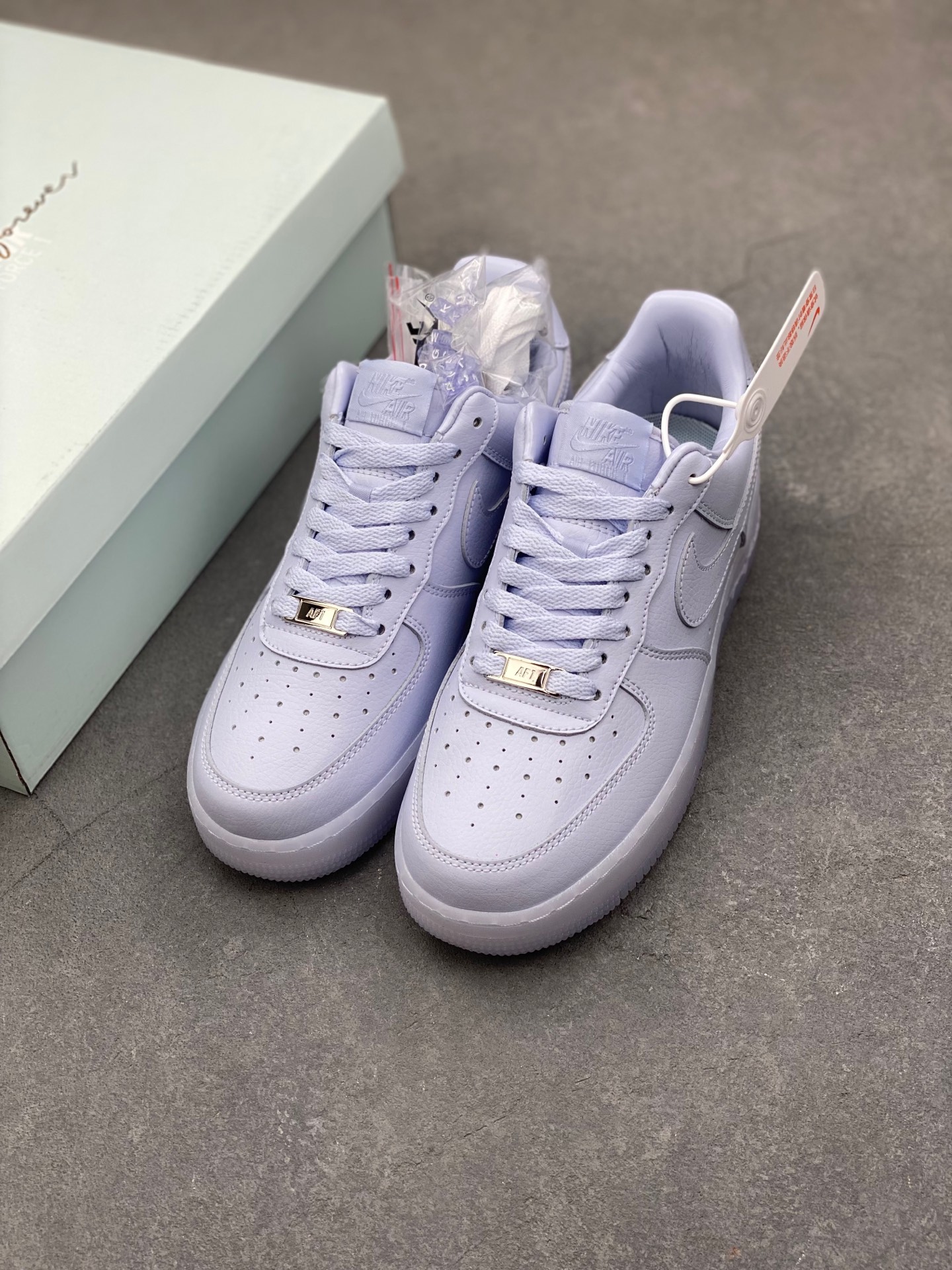 Nike Air Force 1 '07 Low Purple Silver Sneakers CZ8065-500 9 i1736626407960 7635 0 7