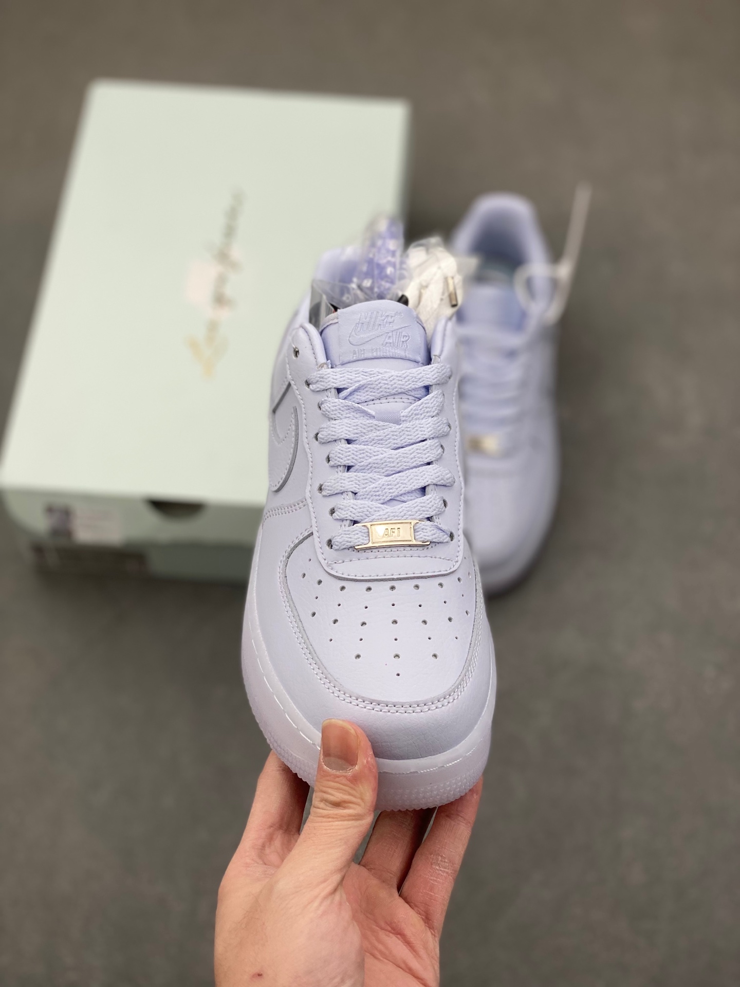 Nike Air Force 1 '07 Low Purple Silver Sneakers CZ8065-500 3 i1736626408733 9880 0 1