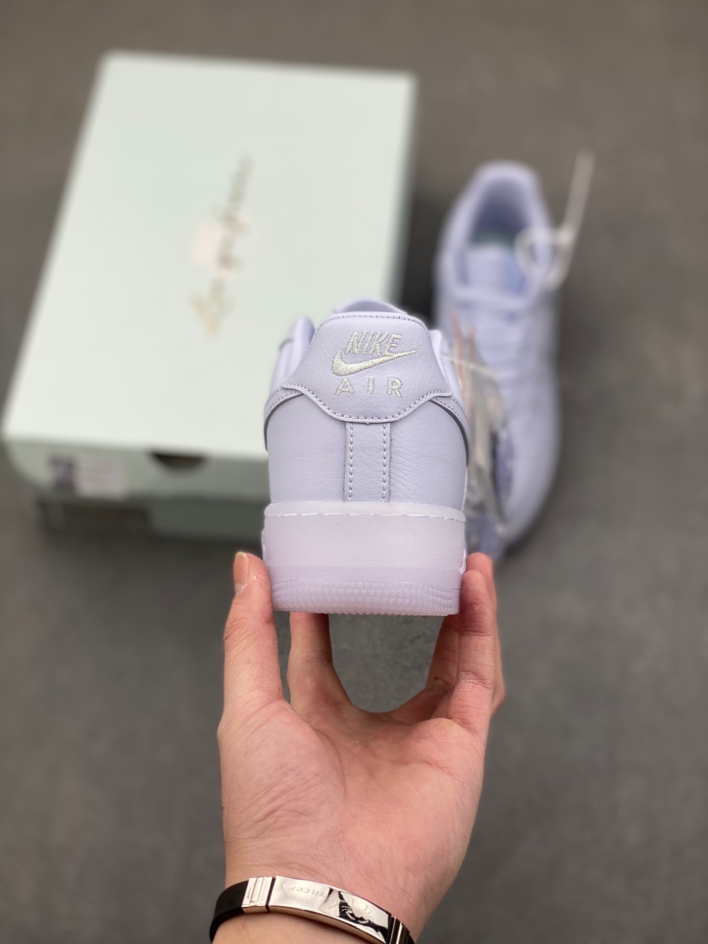 Nike Air Force 1 '07 Low Purple Silver Sneakers CZ8065-500 5 i1736626408972 4838 0 3