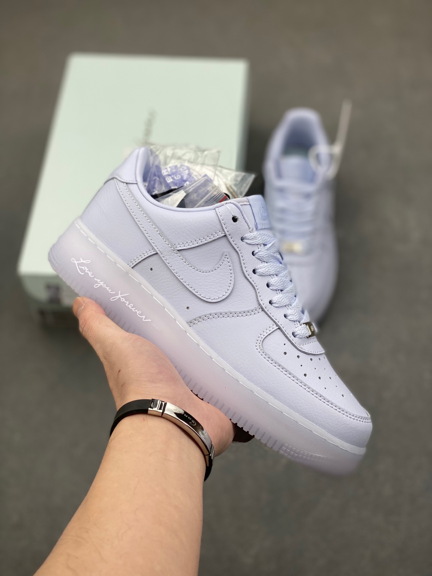 Nike Air Force 1 '07 Low Purple Silver Sneakers CZ8065-500 2 i1736626409229 5374 0 0