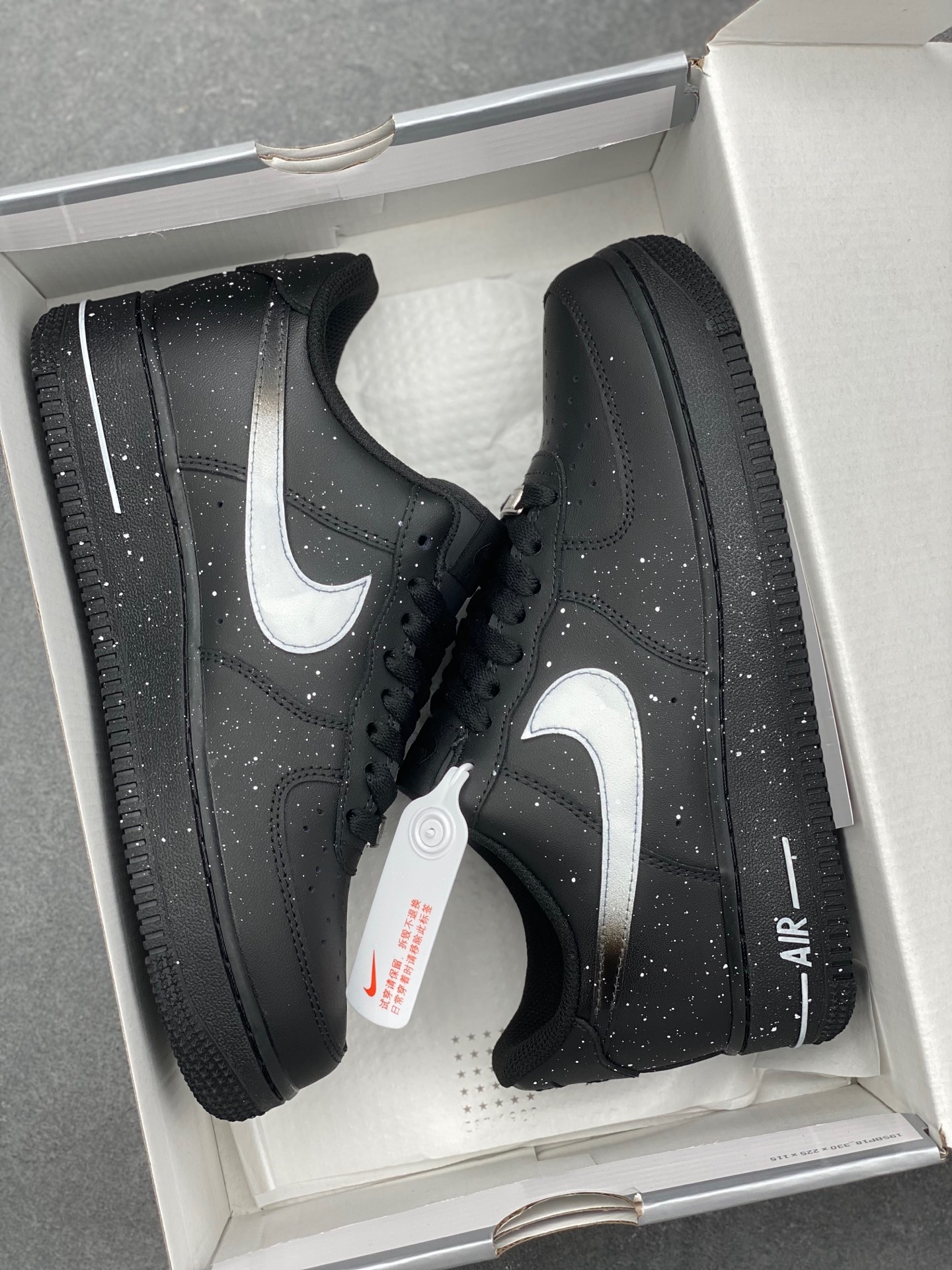 Nike Air Force 1 Low '07 Black Custom Sneakers - Anime Theme 10 i1736715484668 1204 0 8