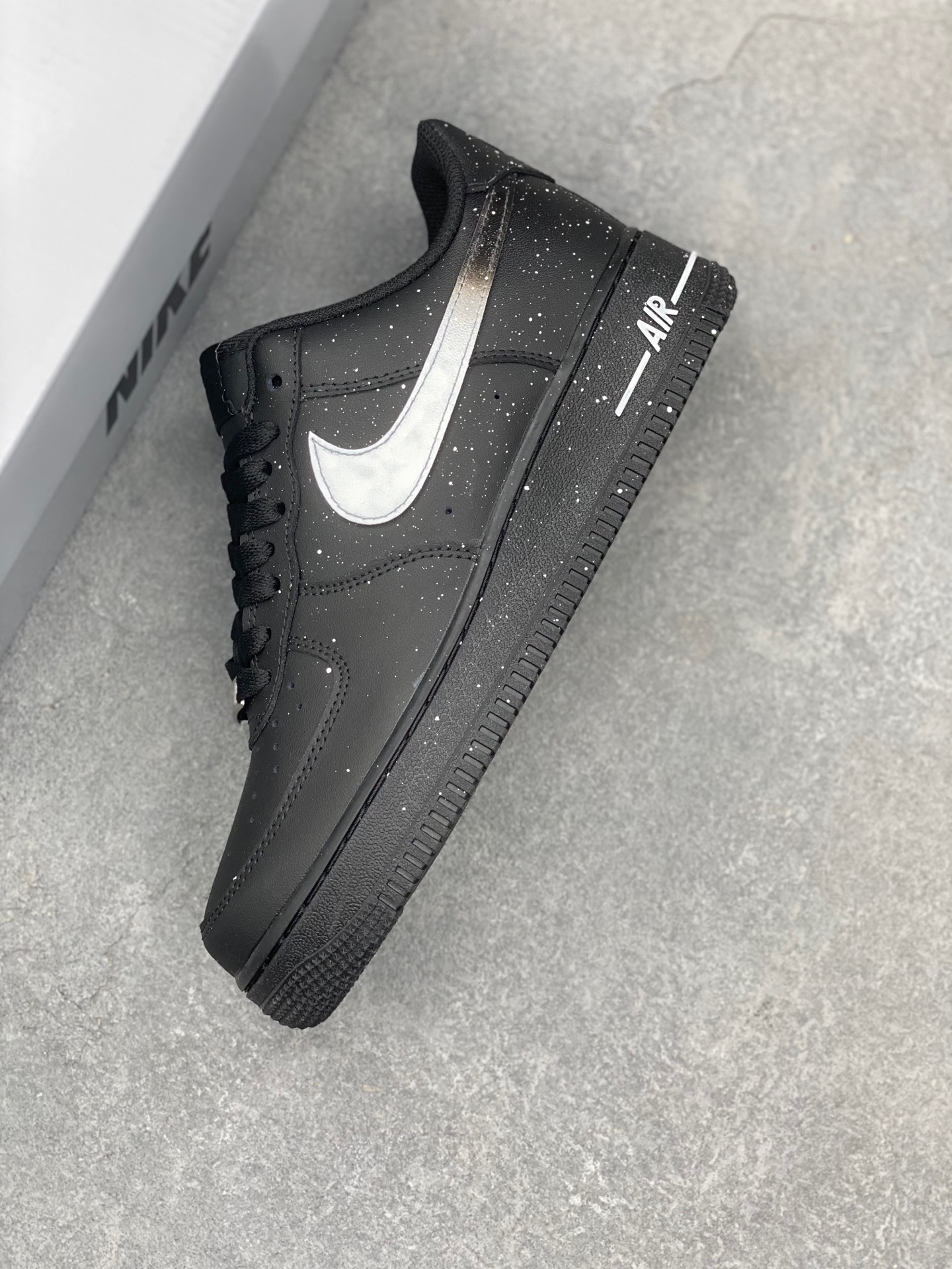 Nike Air Force 1 Low '07 Black Custom Sneakers - Anime Theme 8 i1736715484882 7033 0 6