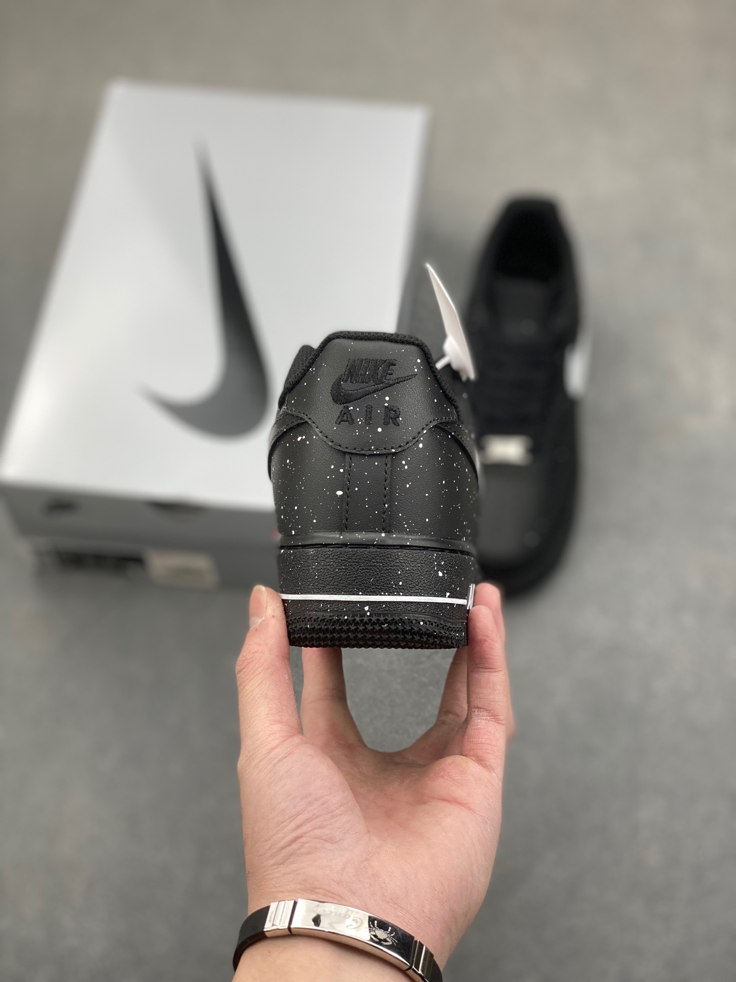 Nike Air Force 1 Low '07 Black Custom Sneakers - Anime Theme 5 i1736715485605 2342 0 3