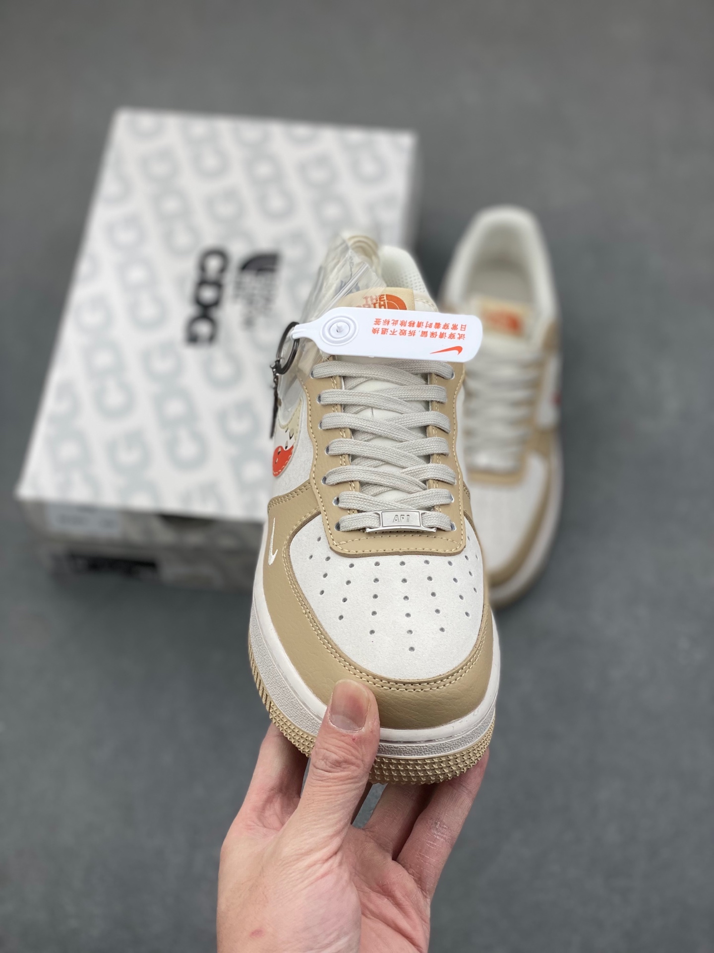 Nike Air Force 1 Low x The North Face - Beige Triple Swoosh Edition 3 i1736715534719 7790 0 1