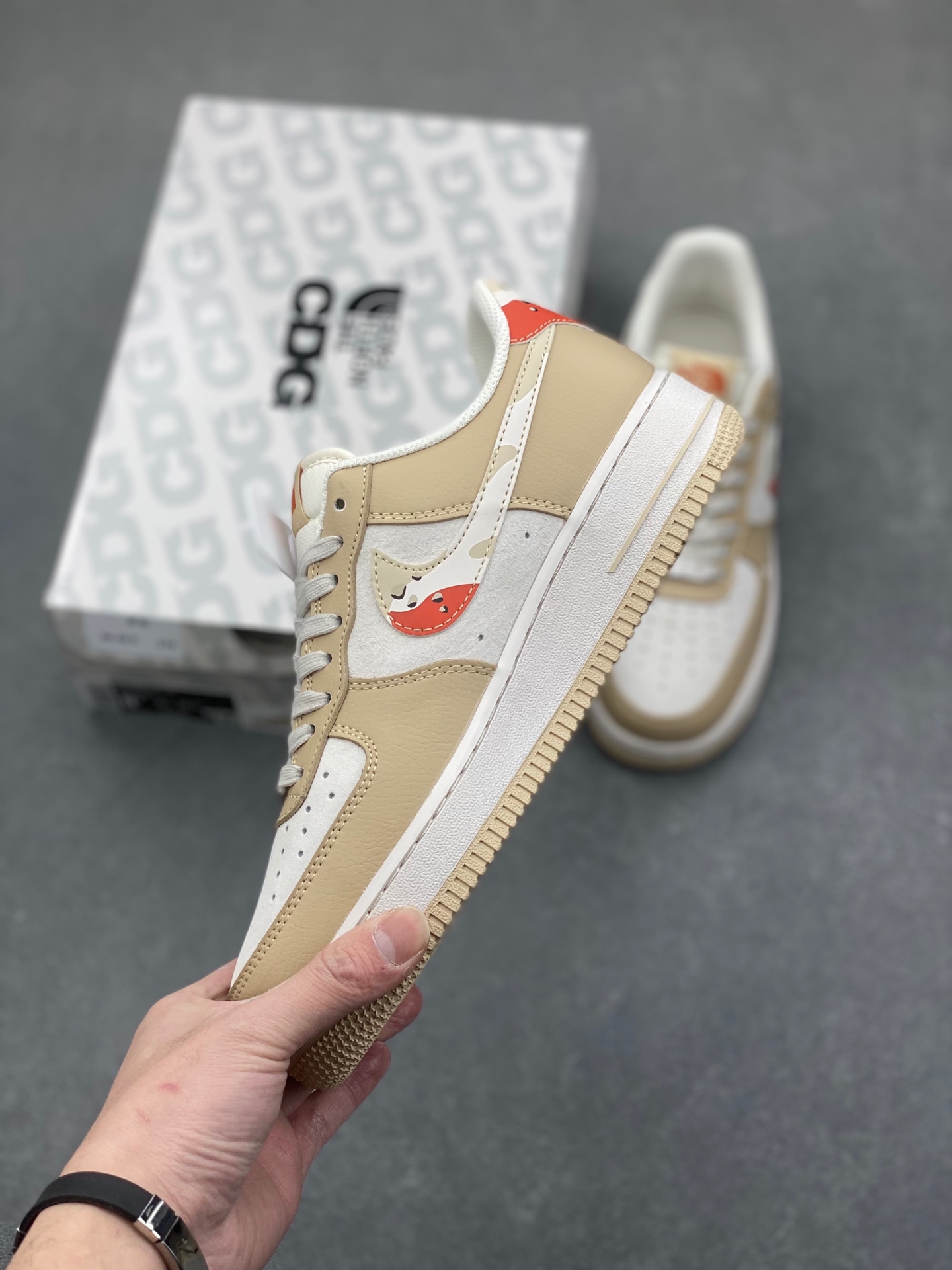 Nike Air Force 1 Low x The North Face - Beige Triple Swoosh Edition 4 i1736715534975 8566 0 2