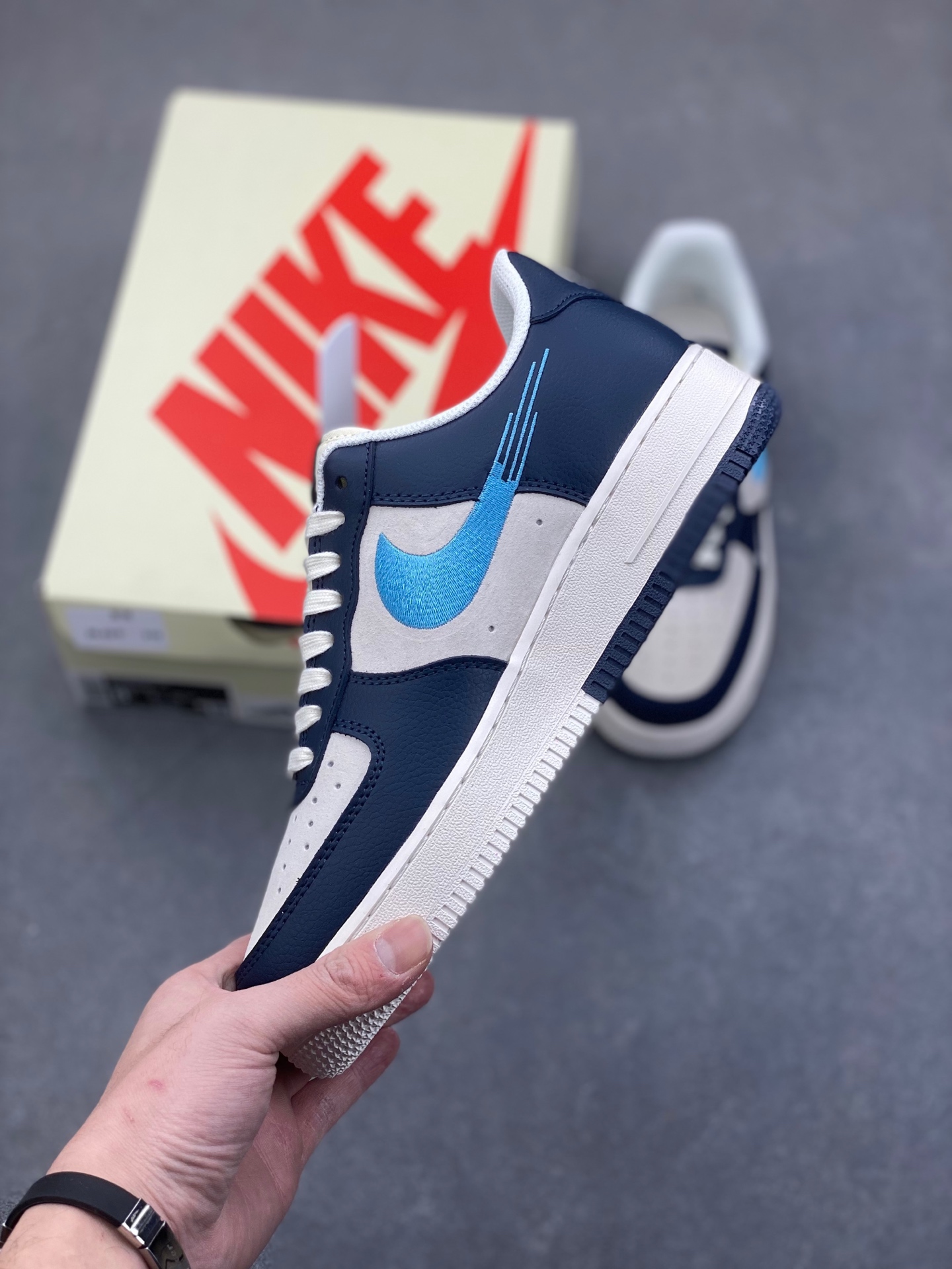 Nike Air Force 1 '07 Low Stussy Collab Sneakers - DM6688-021 4 i1736715625095 6354 0 2