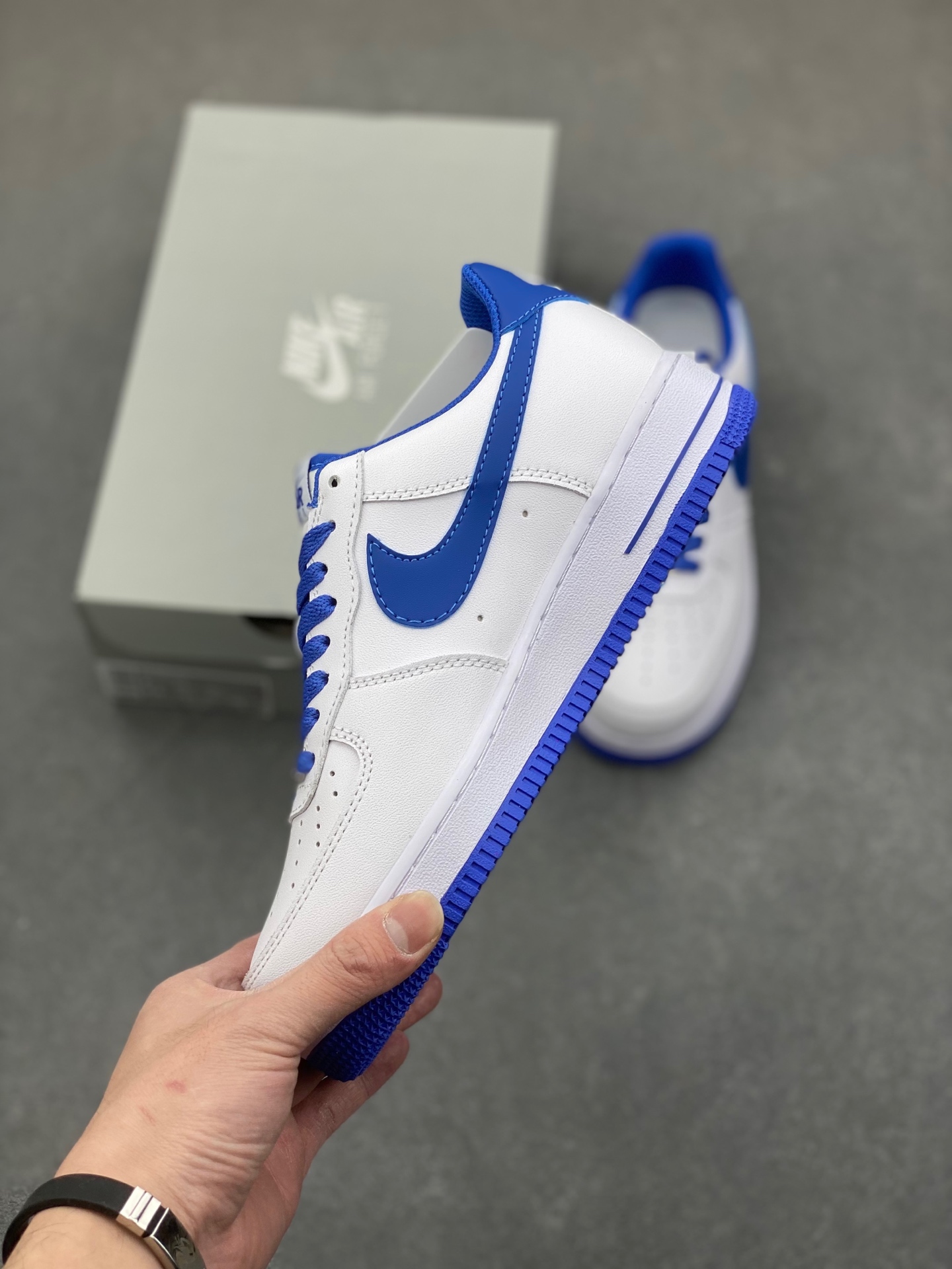 Nike Air Force 1 Low White/Racer Blue Casual Sneakers - DH7561-104 4 i1736894605684 1797 0 2