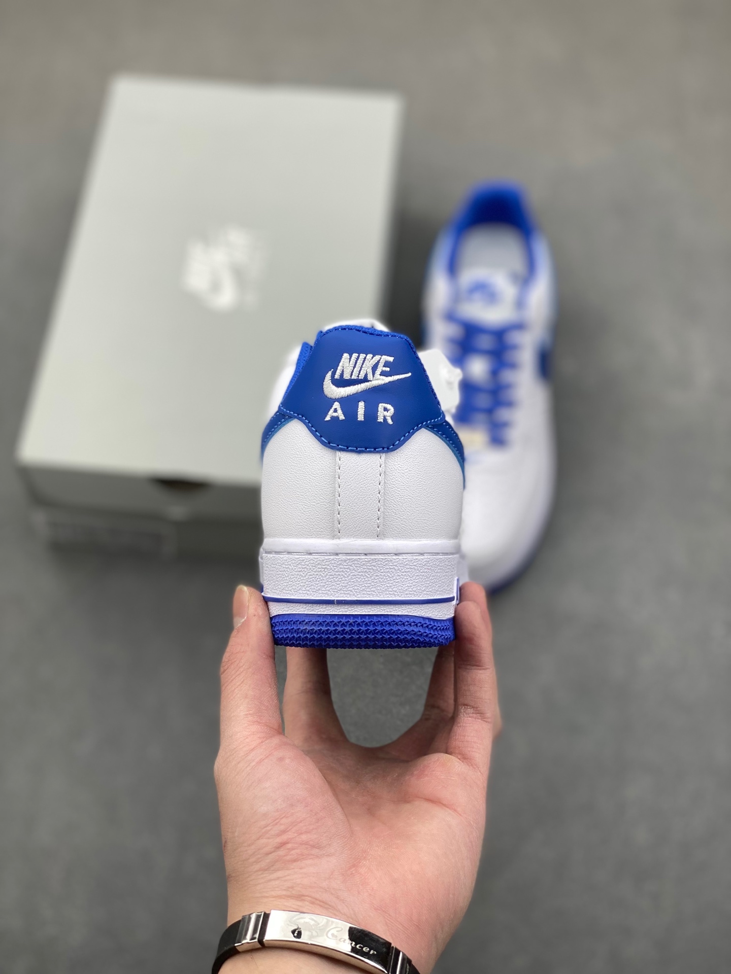 Nike Air Force 1 Low White/Racer Blue Casual Sneakers - DH7561-104 5 i1736894606194 8070 0 3
