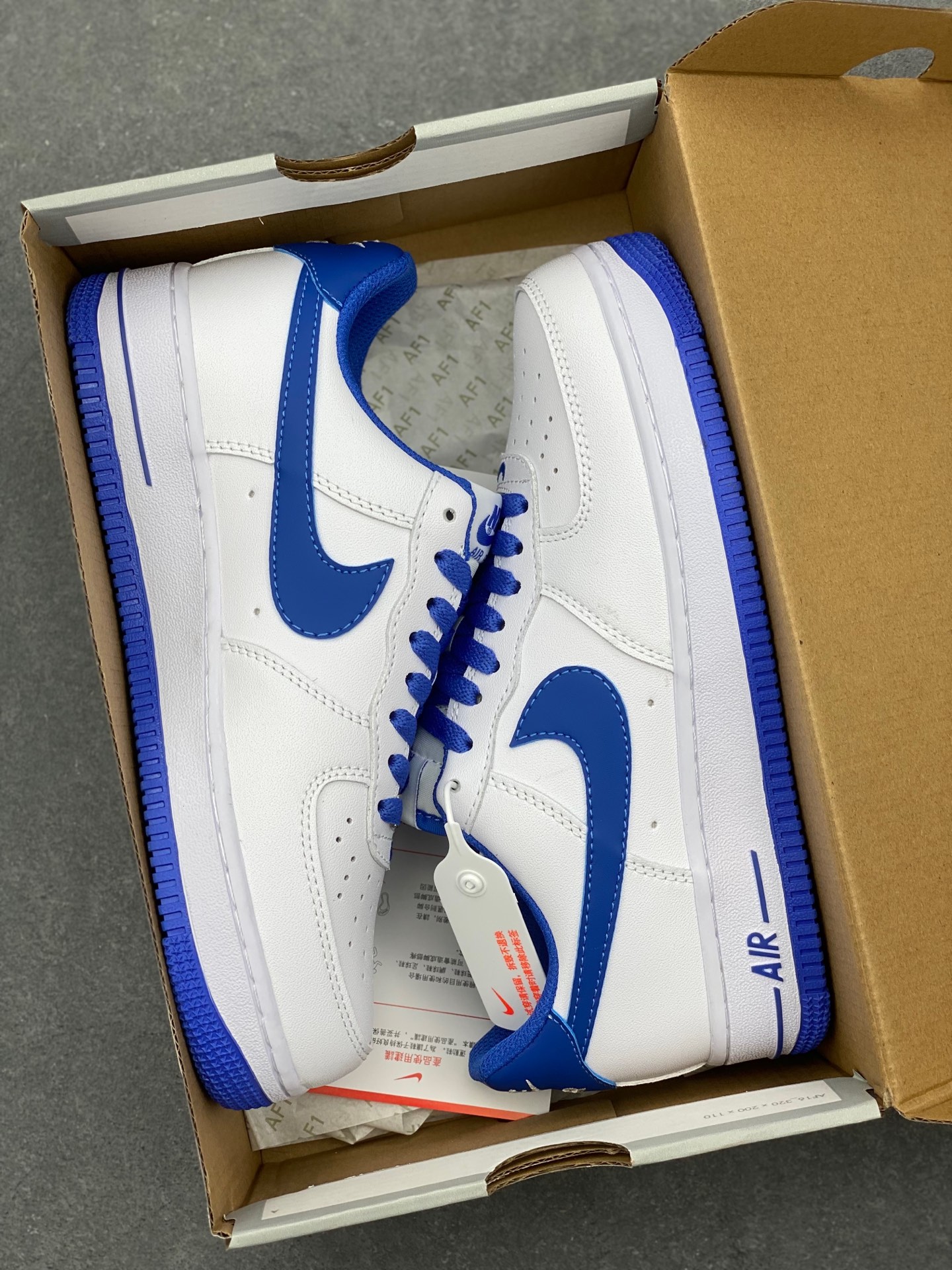 Nike Air Force 1 Low White/Racer Blue Casual Sneakers - DH7561-104 10 i1736894606494 1428 0 8