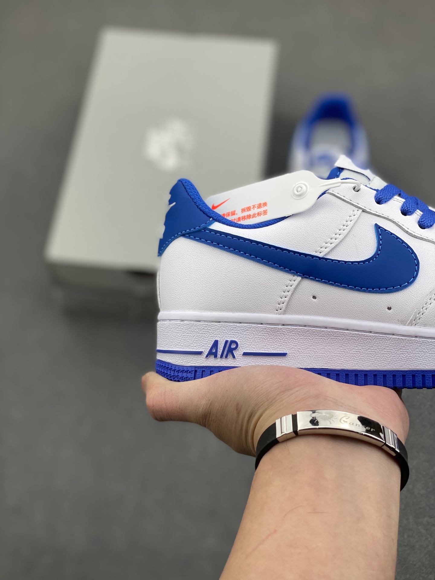 Nike Air Force 1 Low White/Racer Blue Casual Sneakers - DH7561-104 6 i1736894606752 4330 0 4
