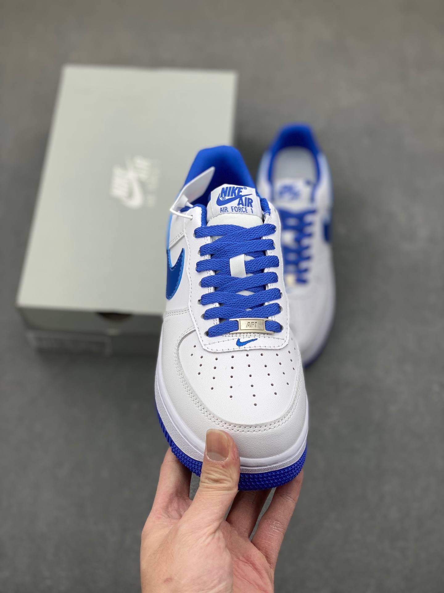 Nike Air Force 1 Low White/Racer Blue Casual Sneakers - DH7561-104 3 i1736894607003 6529 0 1