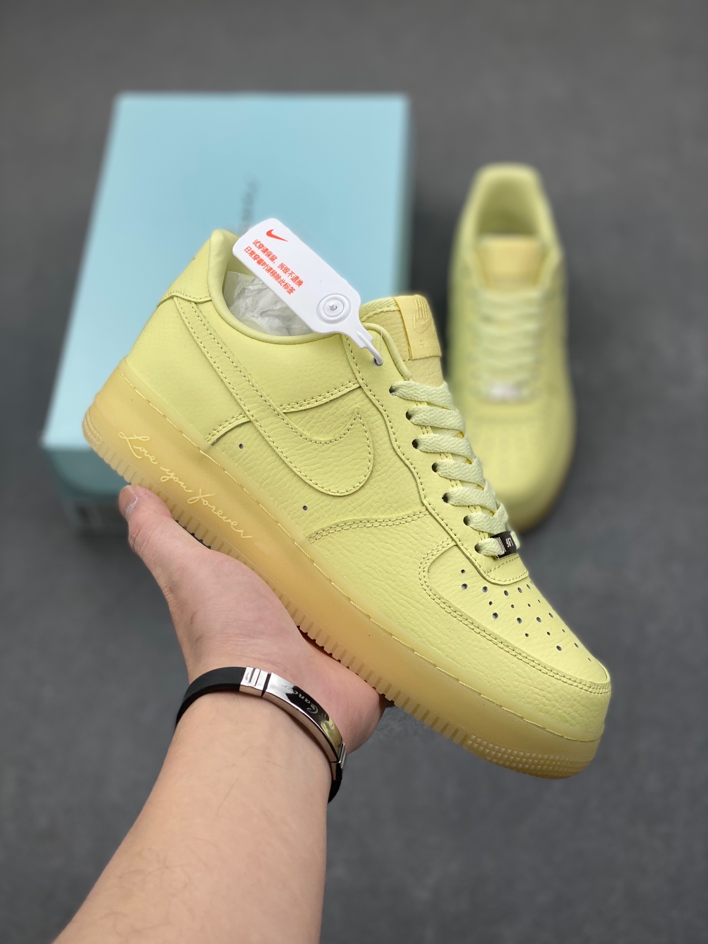 Nike Air Force 1 Low NOCTA 'Love You Forever' Yellow CZ8065-800 2 i1736976656516 3284 0 0