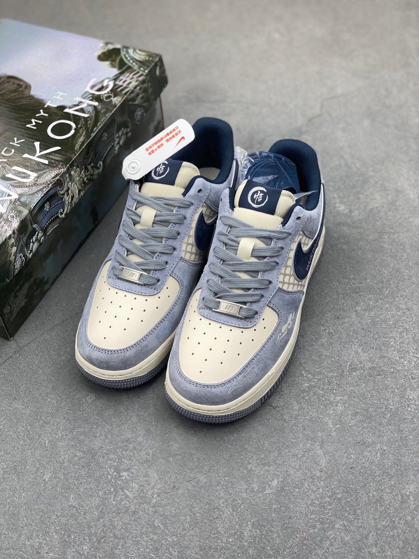 Nike Air Force 1 Low '07 Black Myth: Wukong Custom Sneakers - Collector's Edition 9 i1736976850751 288 0 7