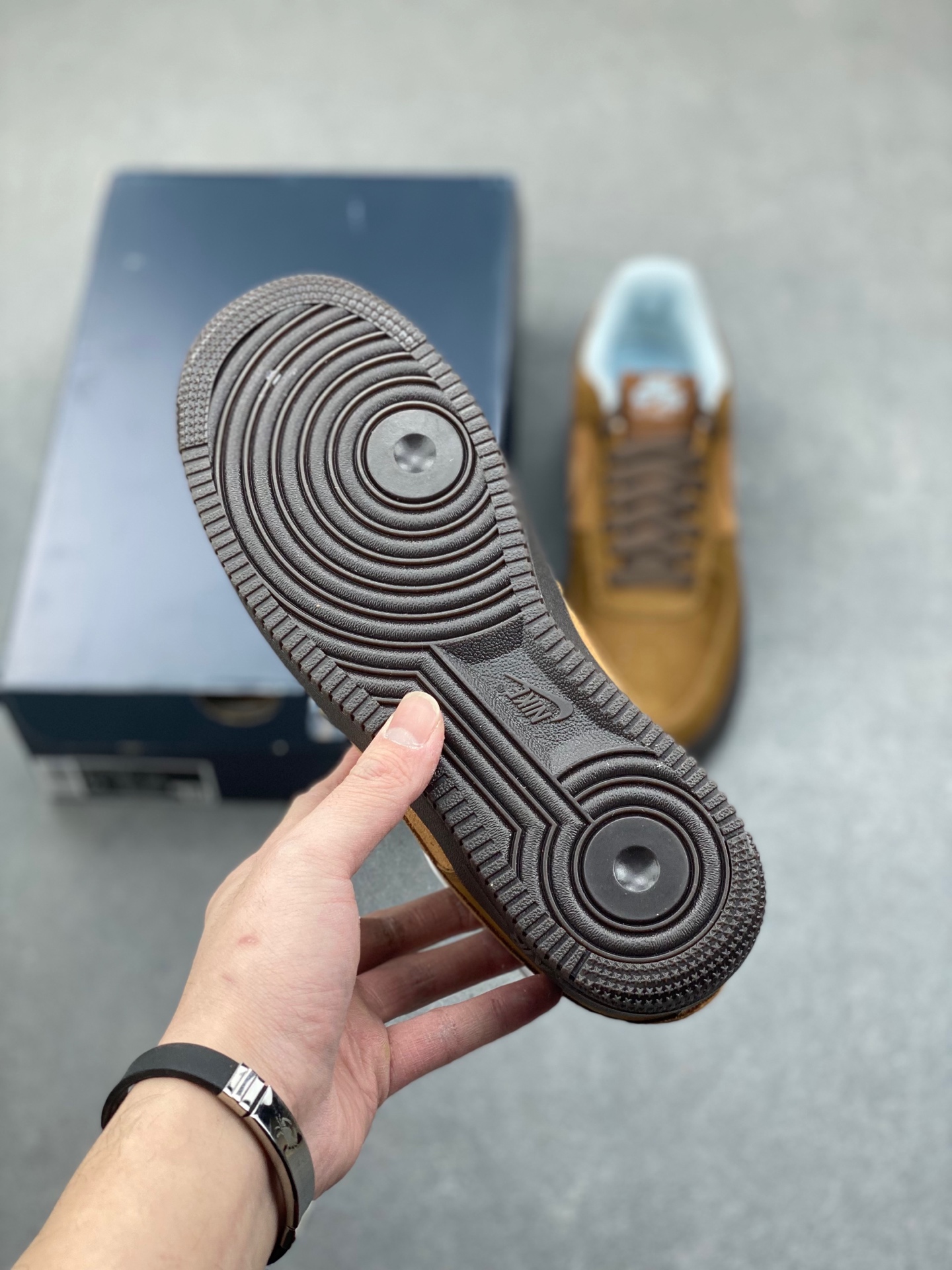 Nike Air Force 1 '07 Brown Suede Honeycomb Cushioning - IB4617-222 7 i1737059401151 4793 0 5