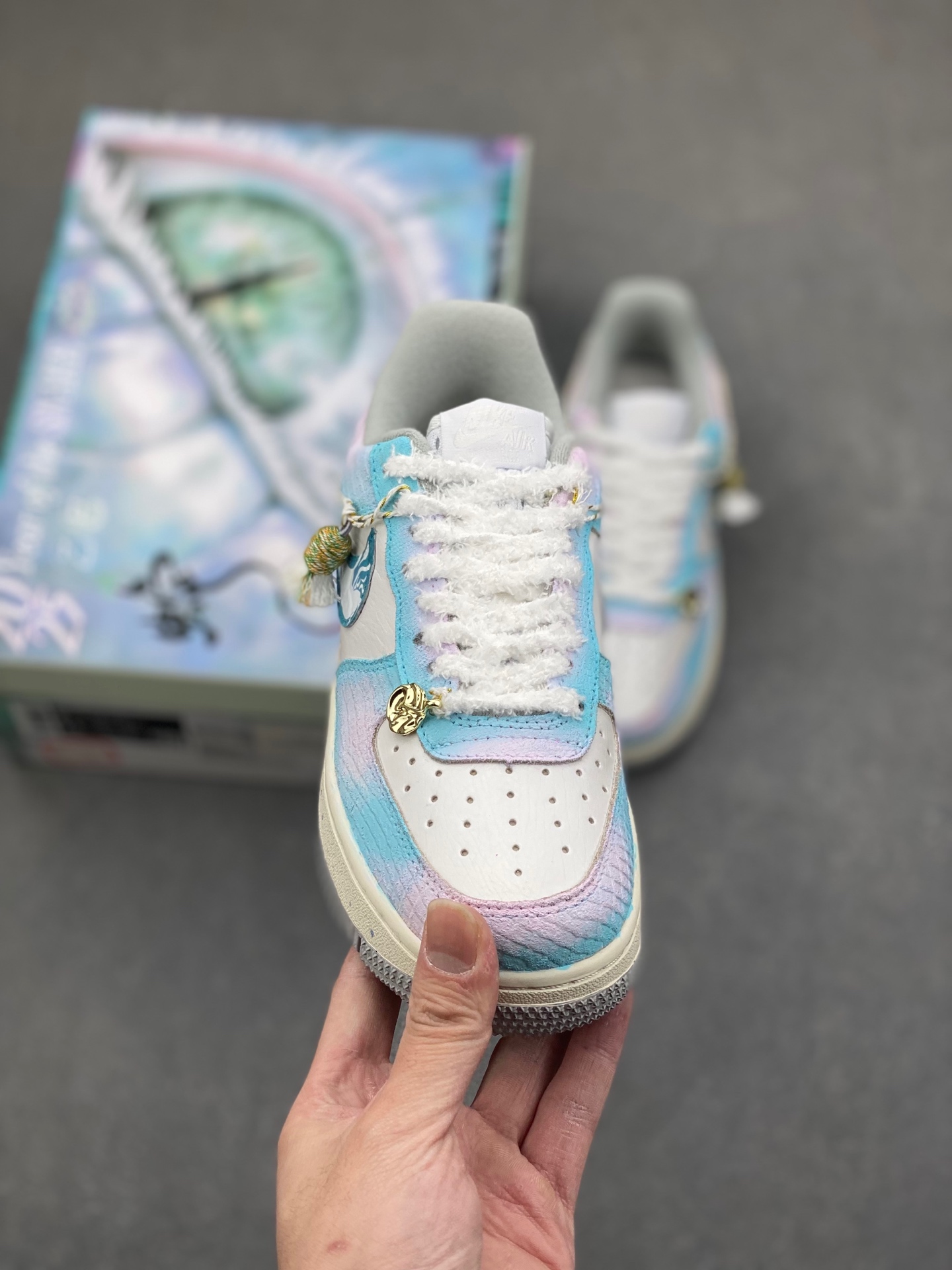 Nike Air Force 1 'Year of the Snake' - Cloud Island Edition Sneakers 3 i1737059728064 1108 0 1