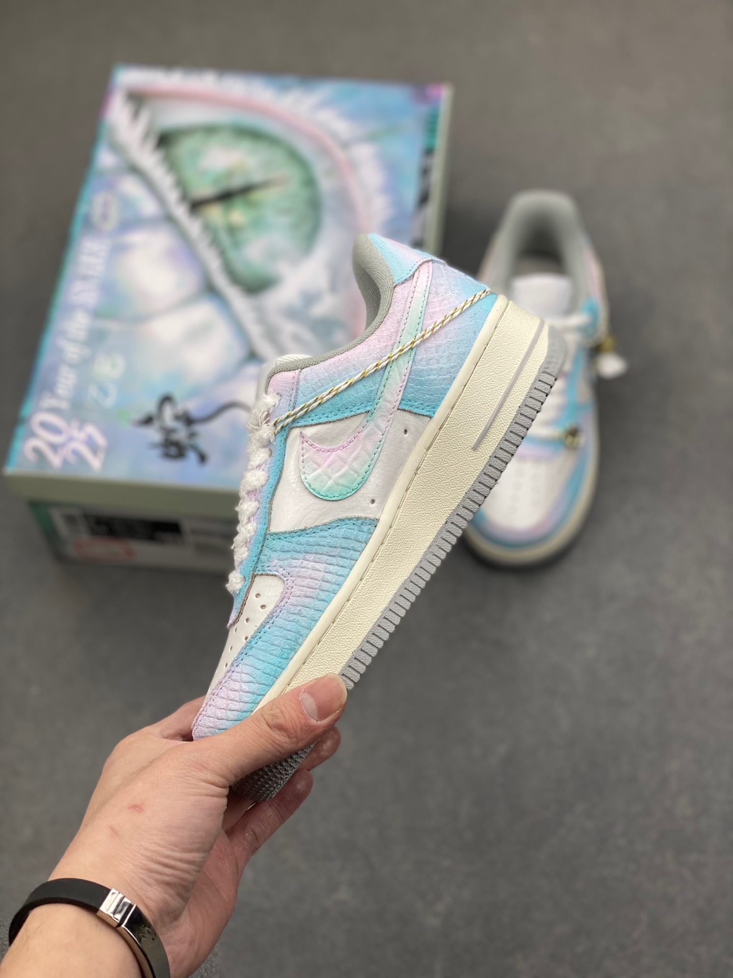 Nike Air Force 1 'Year of the Snake' - Cloud Island Edition Sneakers 4 i1737059728330 6735 0 2