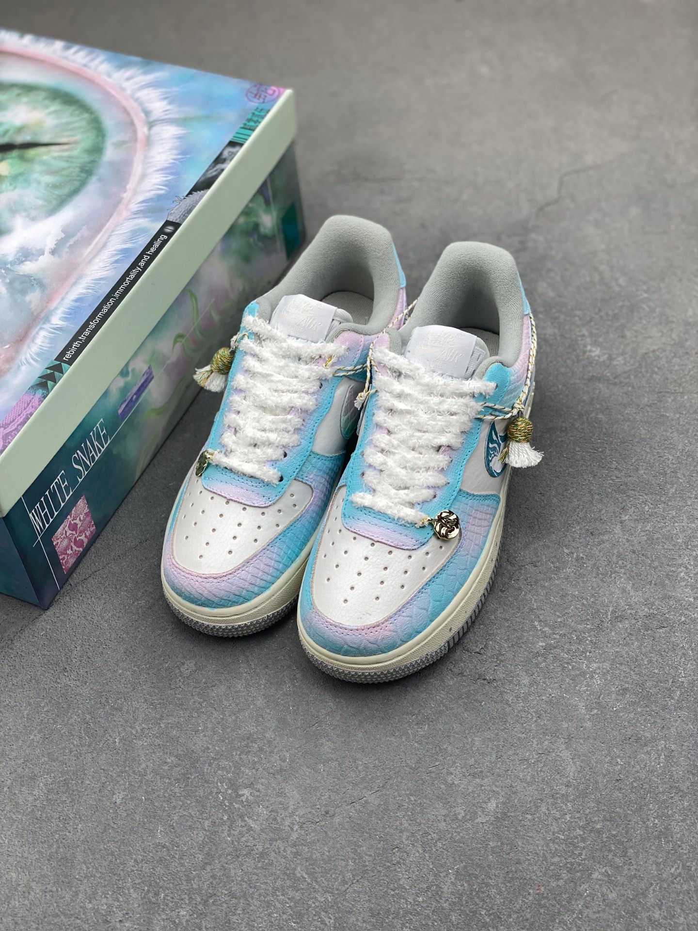 Nike Air Force 1 'Year of the Snake' - Cloud Island Edition Sneakers 9 i1737059729377 9838 0 7