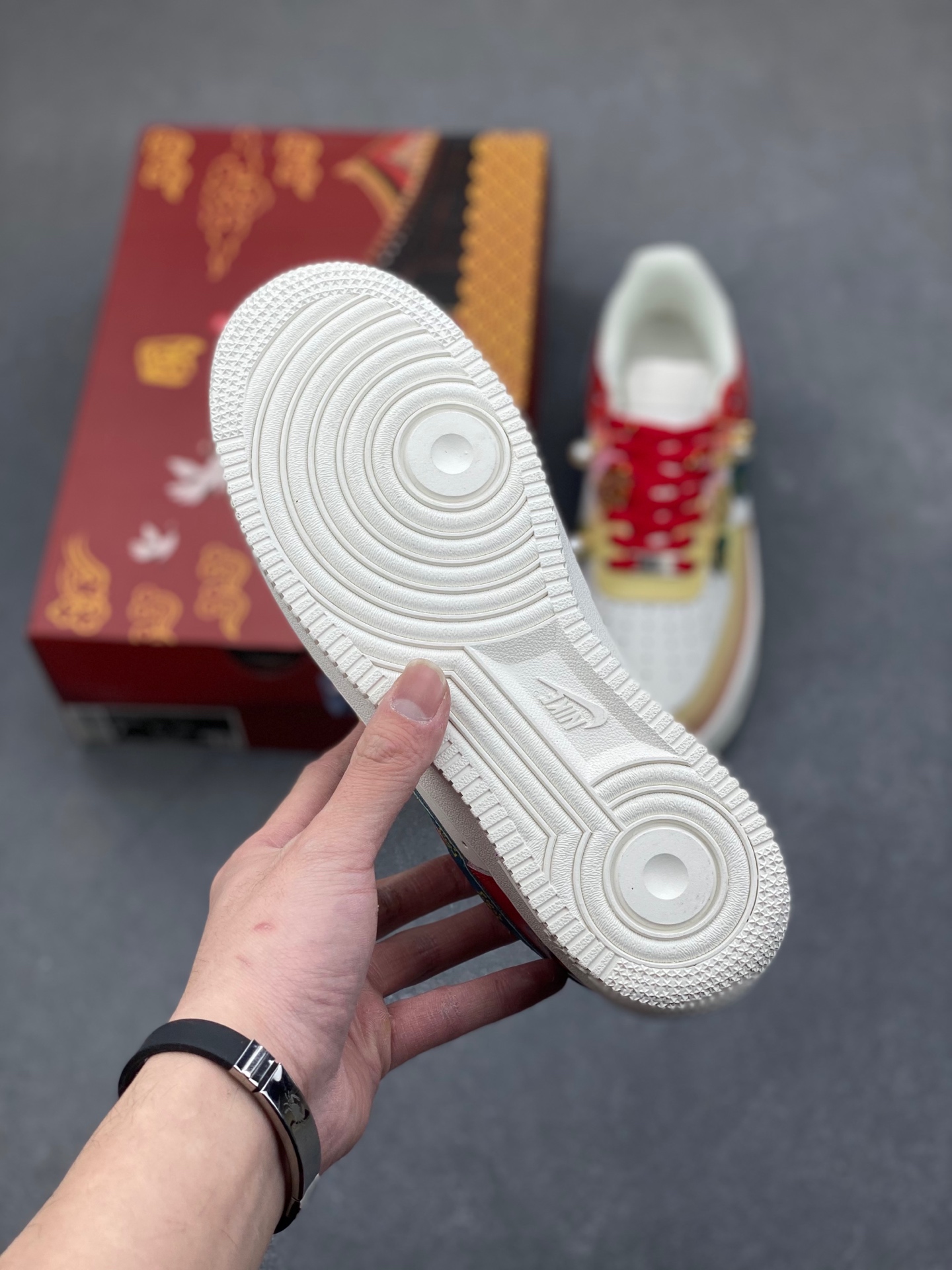 Nike Air Force 1 Low '07 Sunset Wedding White Yellow Red (CW2288-111) 7 i1737059885587 4845 0 5