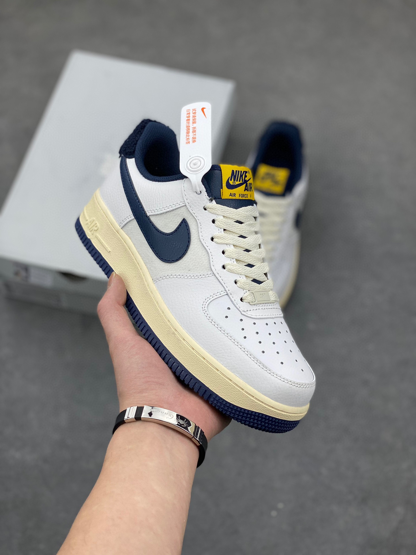 Nike Air Force 1 Low 'Sail Deep Blue' - Iconic Style and Comfort 2 i1739653458810 4909 0 0
