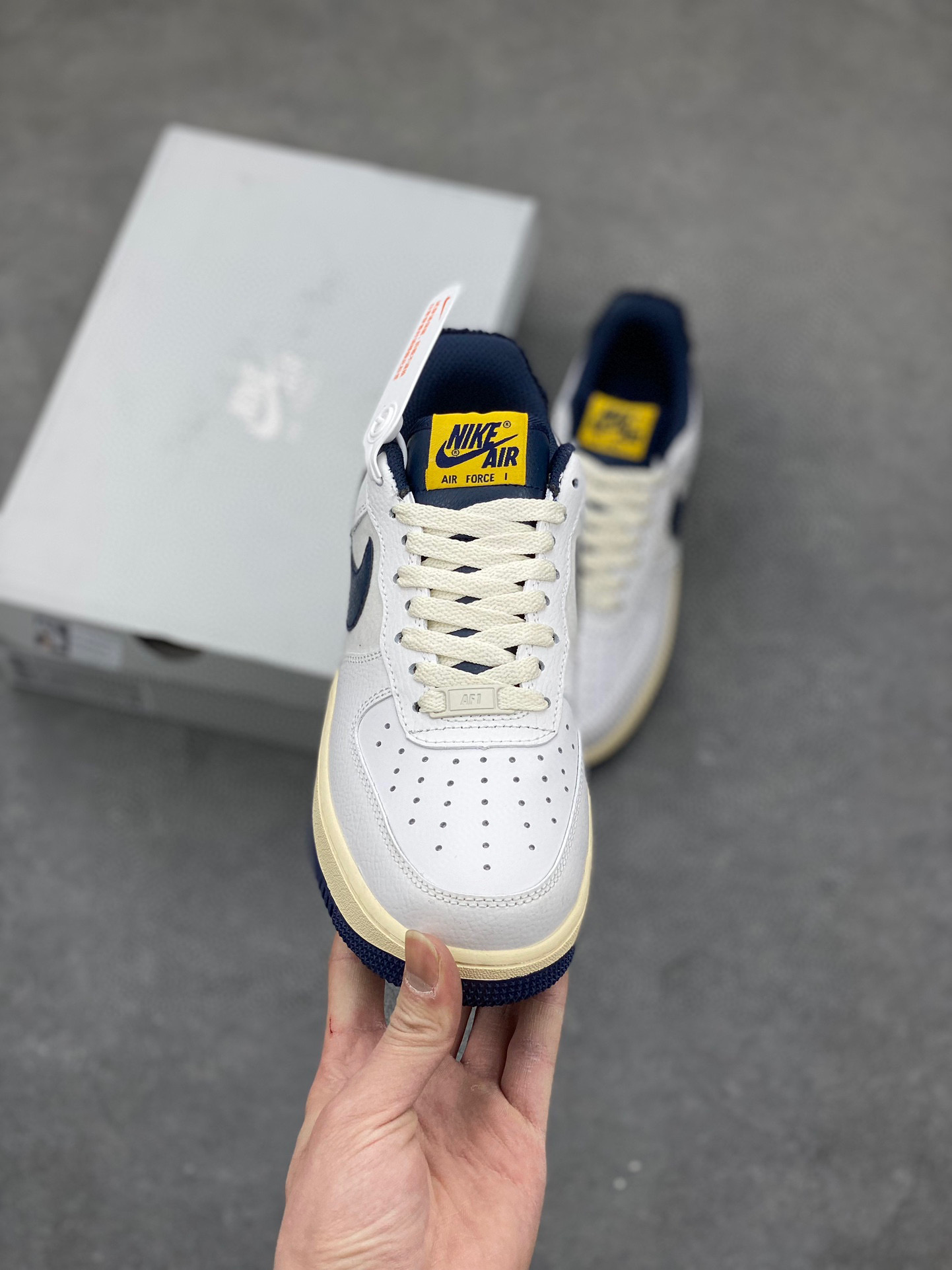 Nike Air Force 1 Low 'Sail Deep Blue' - Iconic Style and Comfort 3 i1739653458813 1326 0 1