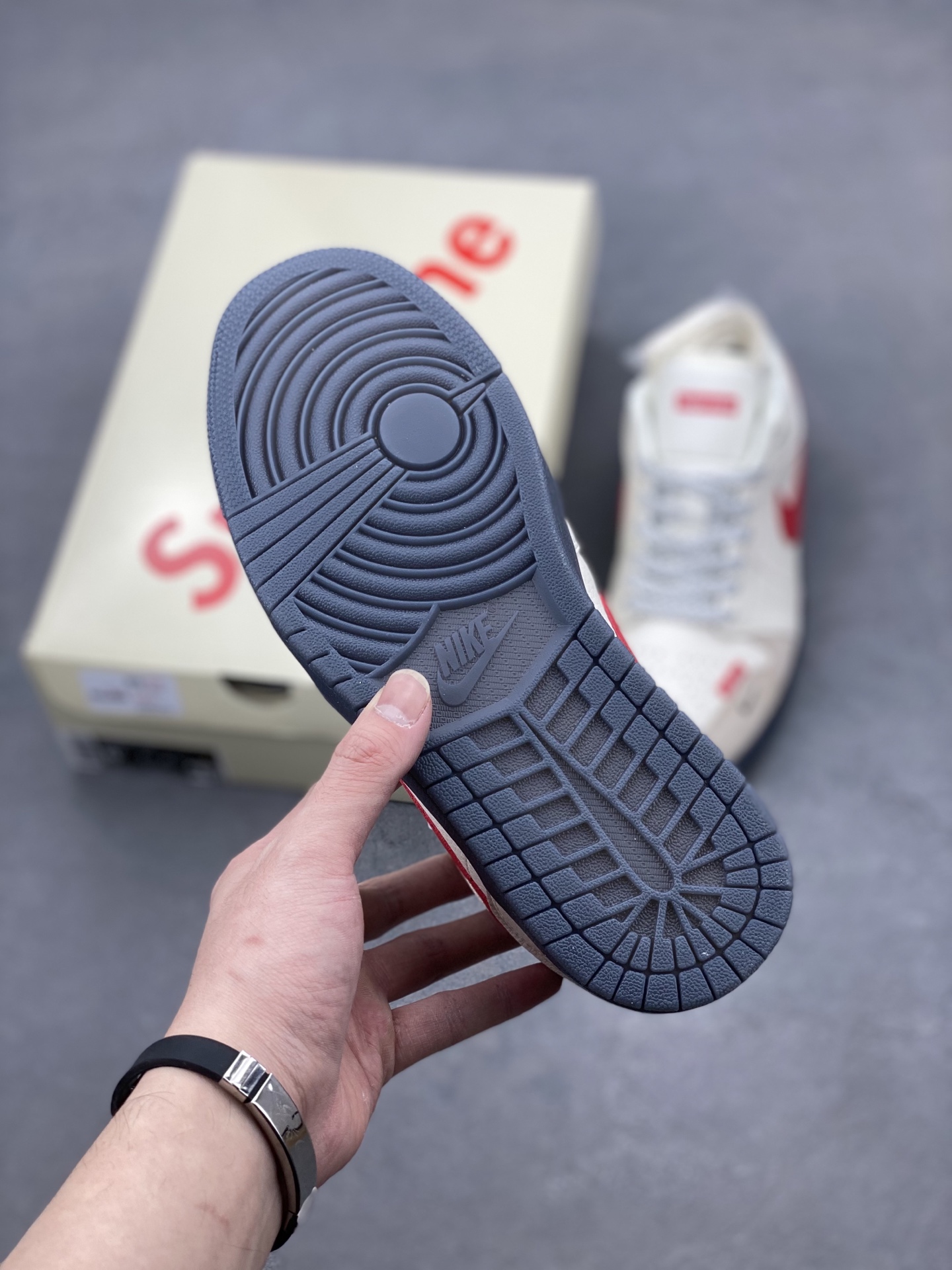 Air Jordan 1 Low 'Black White Red' Custom Sneakers, Supreme Hello Kitty Edition 6 i1739735639904 9284 0 5