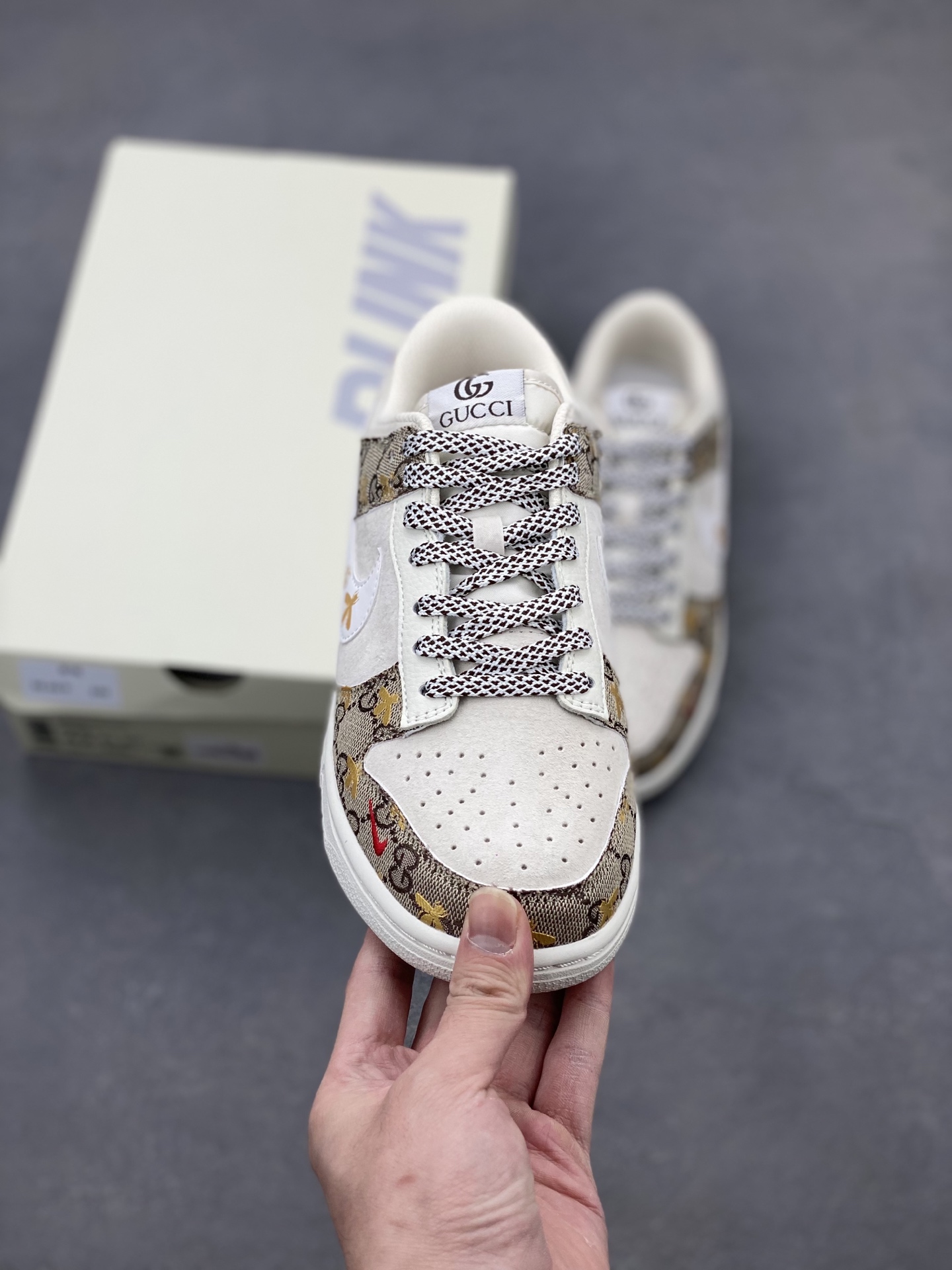 Nike SB Dunk Low Gucci Custom Sneakers - Limited Edition, Company Grade Quality 2 i1739736224572 988 0 1
